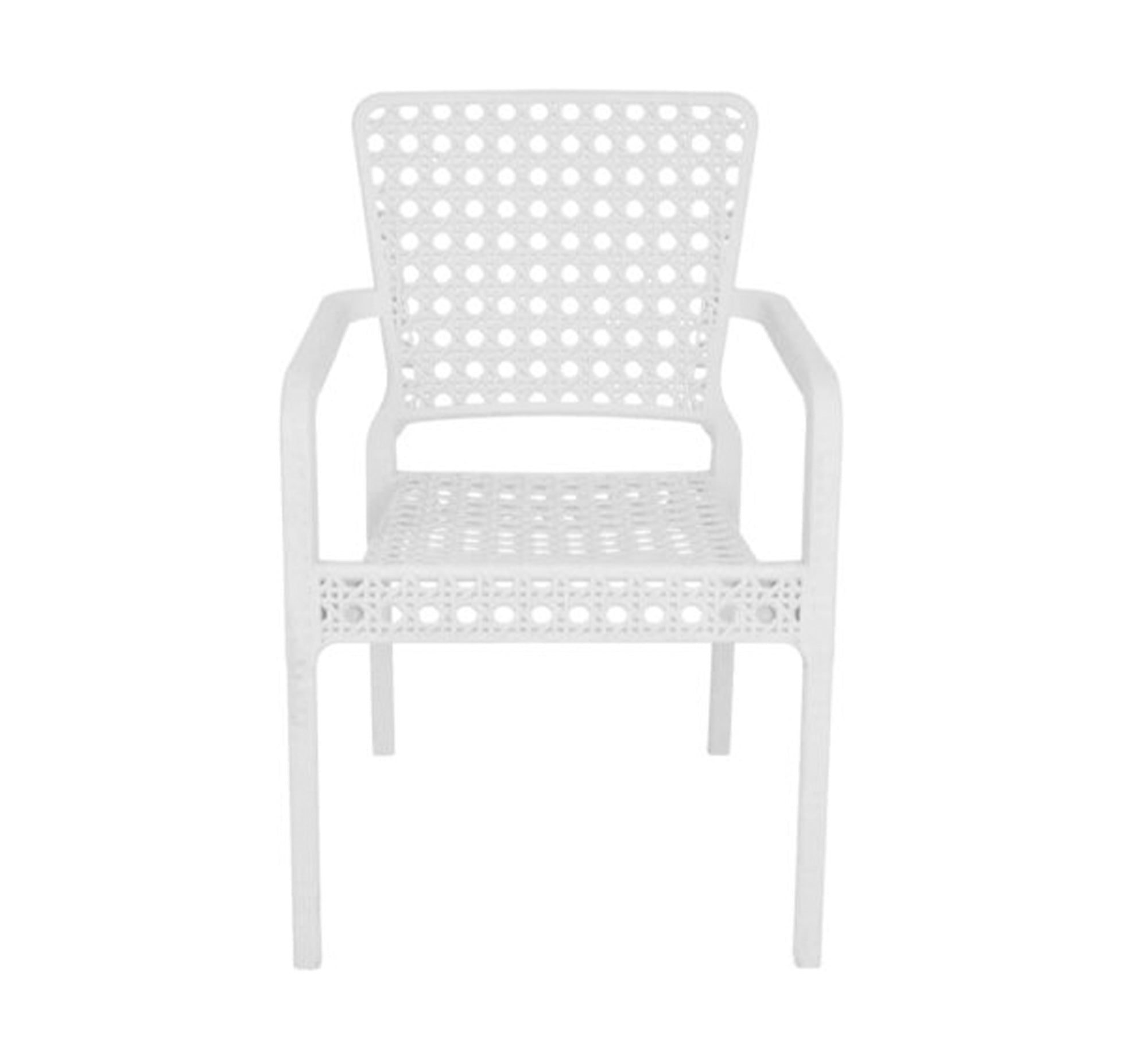 A stylish and practical white outdoor seating set - Vitrine Furniture - Outdoor Products