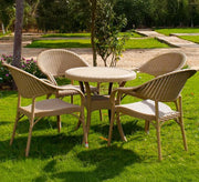 A stylish beige patio set with a classic design - Vitrine Furniture - Outdoor Products
