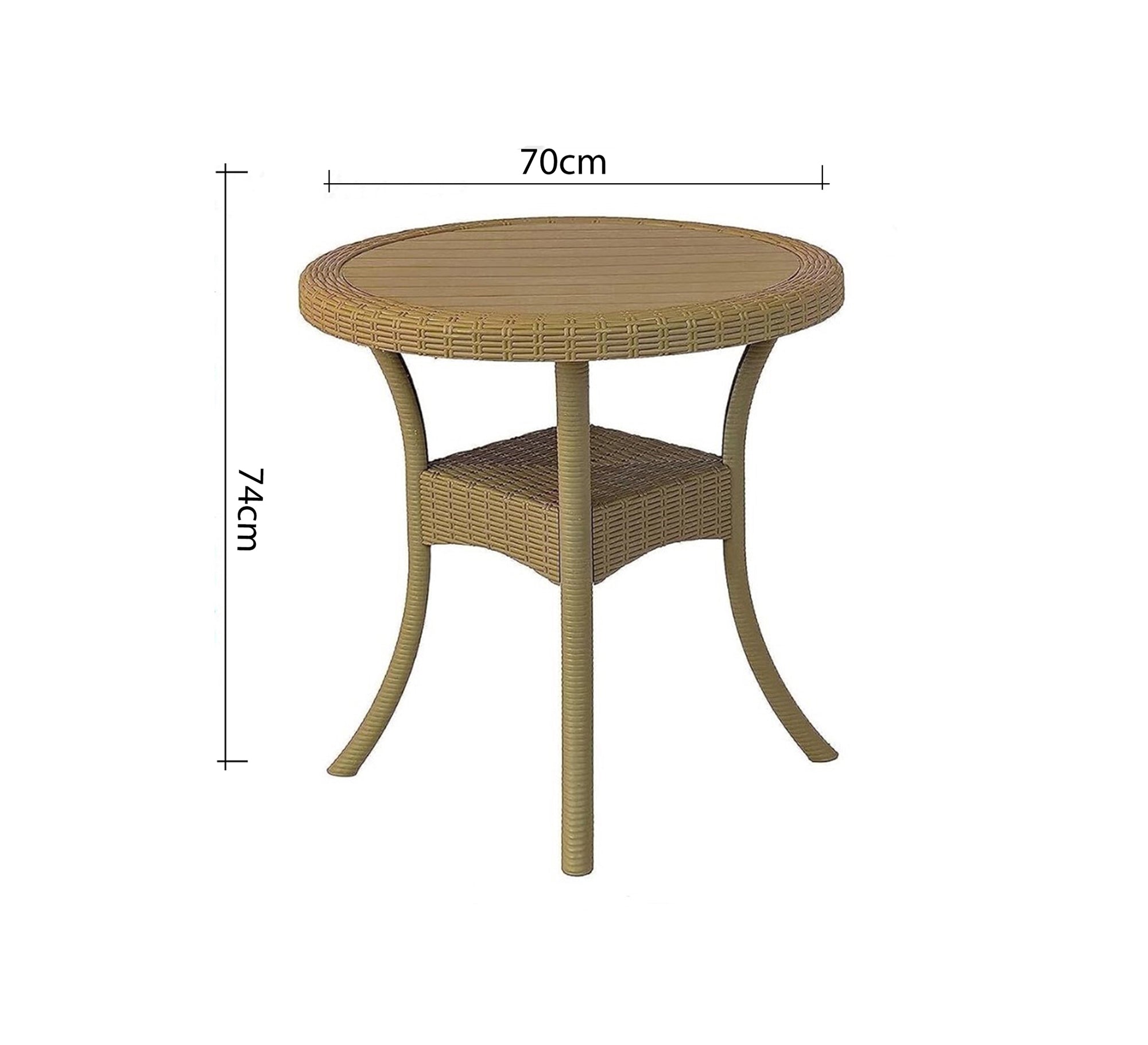 A stylish beige patio set with a classic design - Vitrine Furniture - Outdoor Products