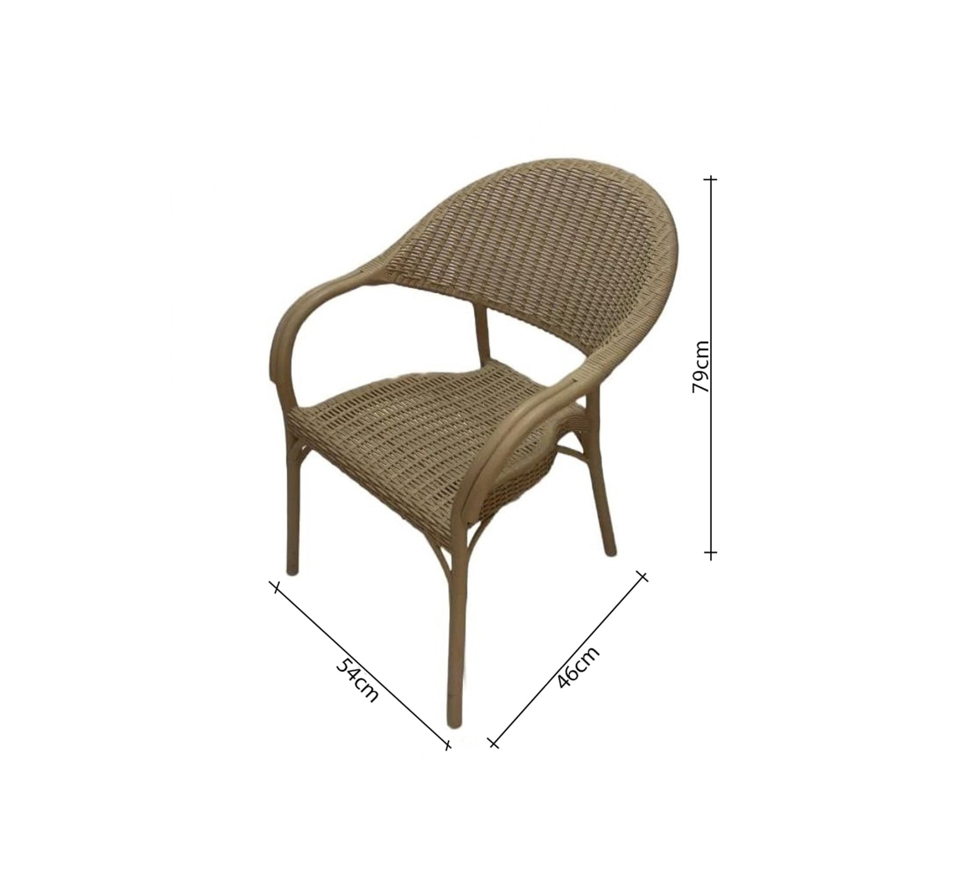 A stylish beige patio set with a classic design - Vitrine Furniture - Outdoor Products