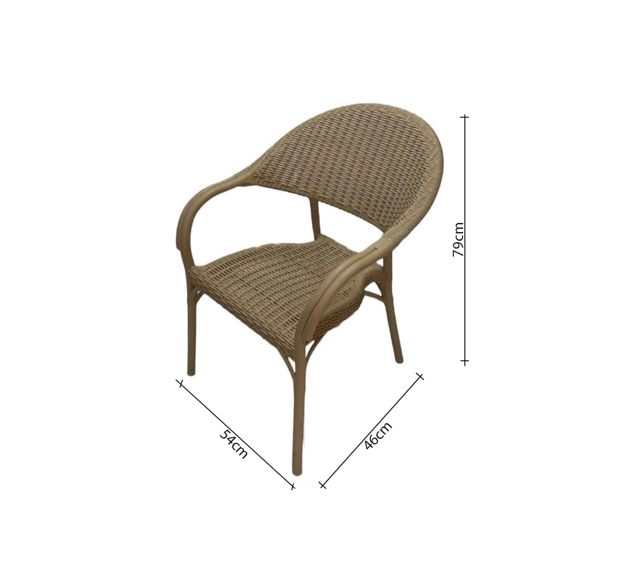 A stylish beige patio set with a classic design - Vitrine Furniture - Outdoor Products