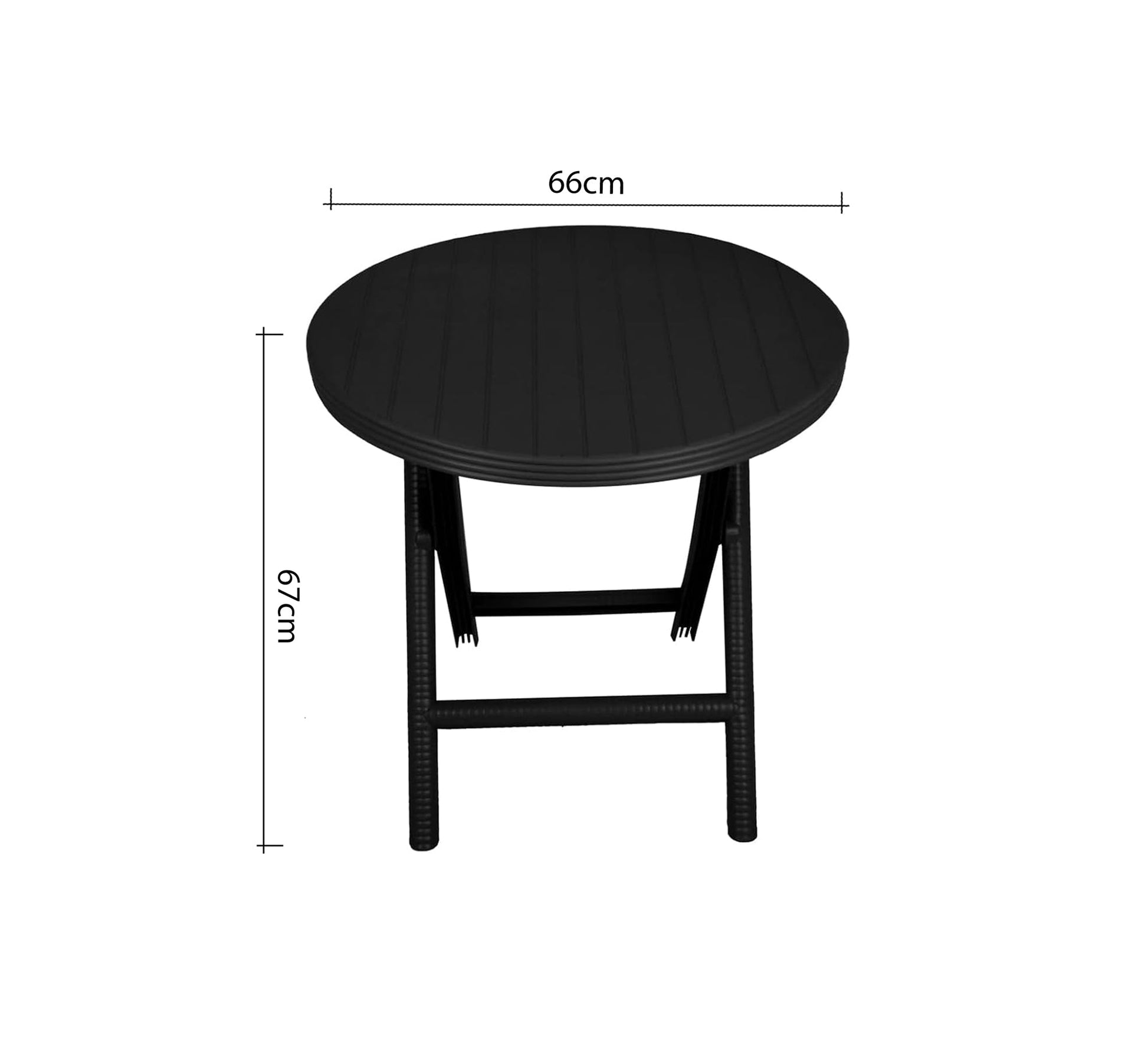 A stylish black outdoor seating set for gardens - Vitrine Furniture - Outdoor Products