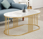 A table featuring an oval design - Vitrine Furniture - Furniture