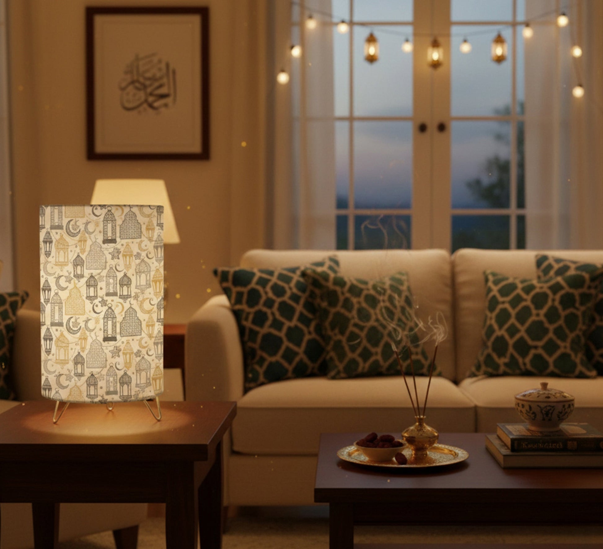 A table lamp for the enchanting Ramadan atmosphere - Vitrine Furniture - Table lamps