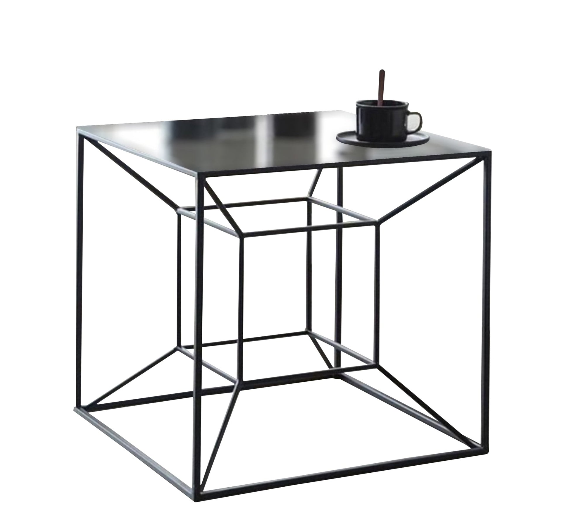 A table of interlocking cubes - Vitrine Furniture - Furniture