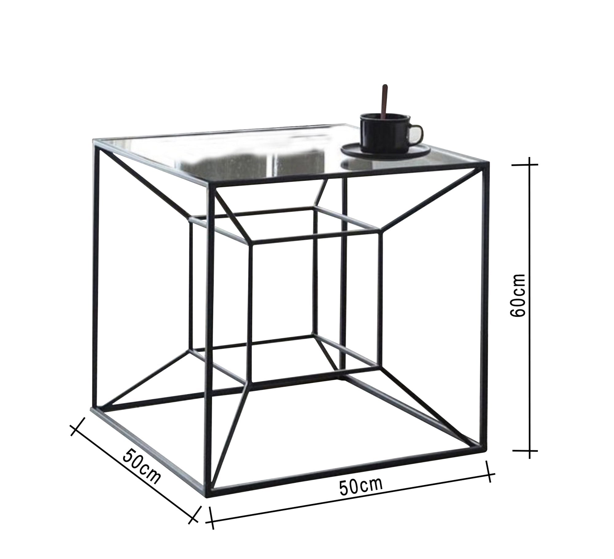 A table of interlocking cubes - Vitrine Furniture - Furniture