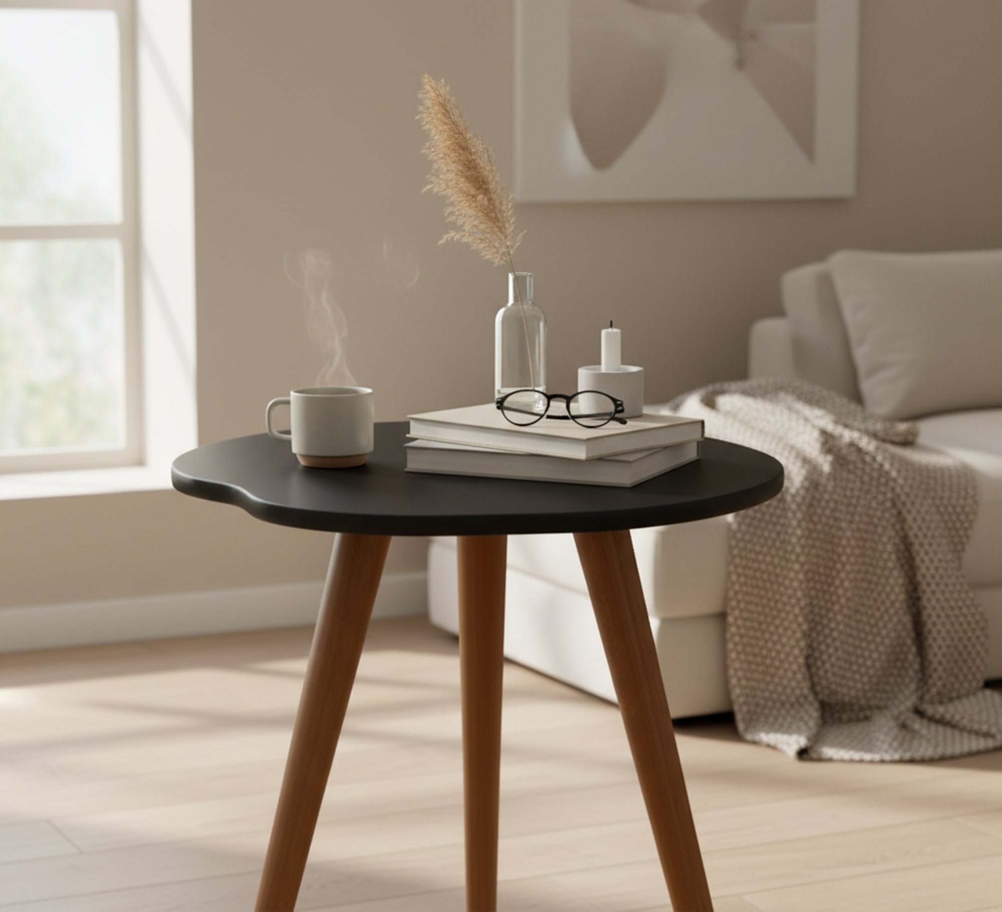 A table that combines elegance with a warm design - Vitrine Furniture - Side Tables