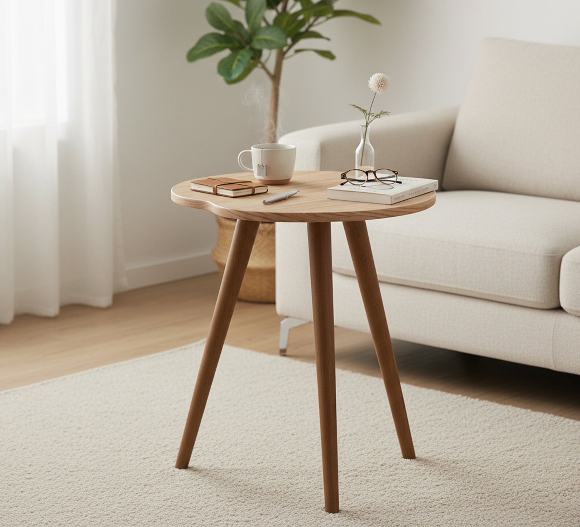A table that combines elegance with a warm design - Vitrine Furniture - Side Tables