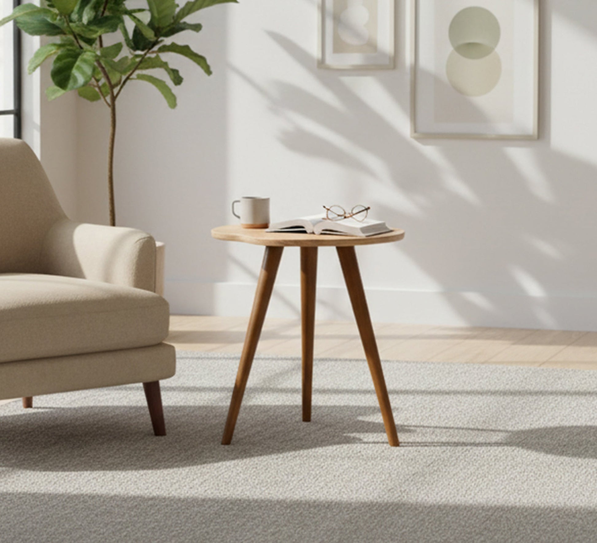 A table that combines elegance with a warm design - Vitrine Furniture - Side Tables