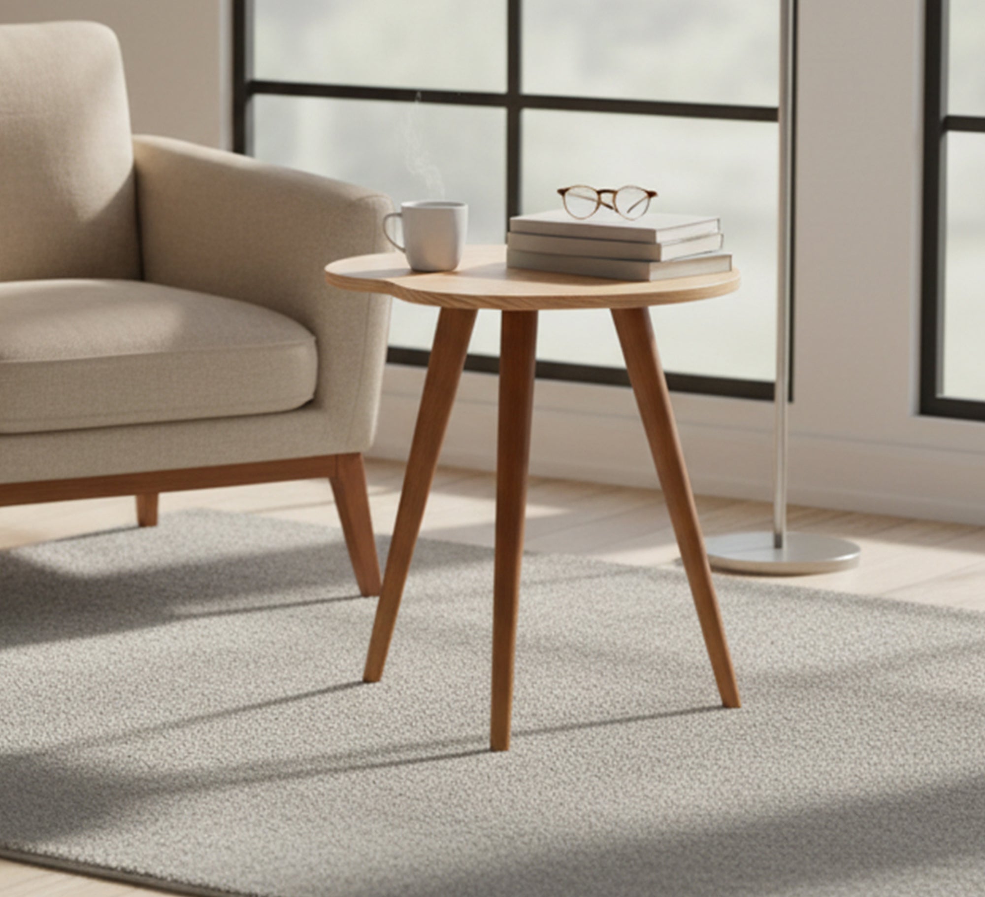 A table that combines elegance with a warm design - Vitrine Furniture - Side Tables