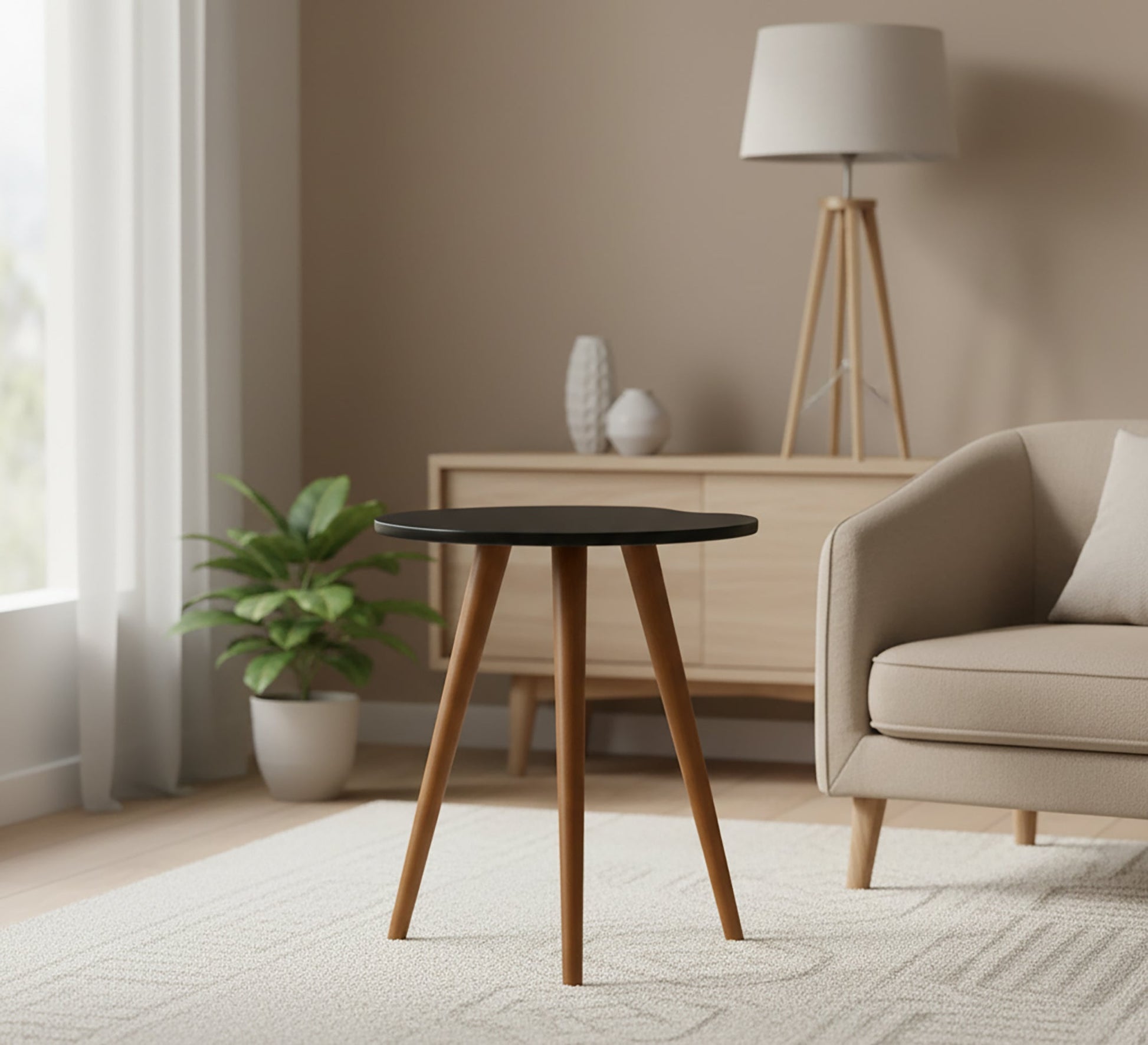 A table that combines elegance with a warm design - Vitrine Furniture - Side Tables