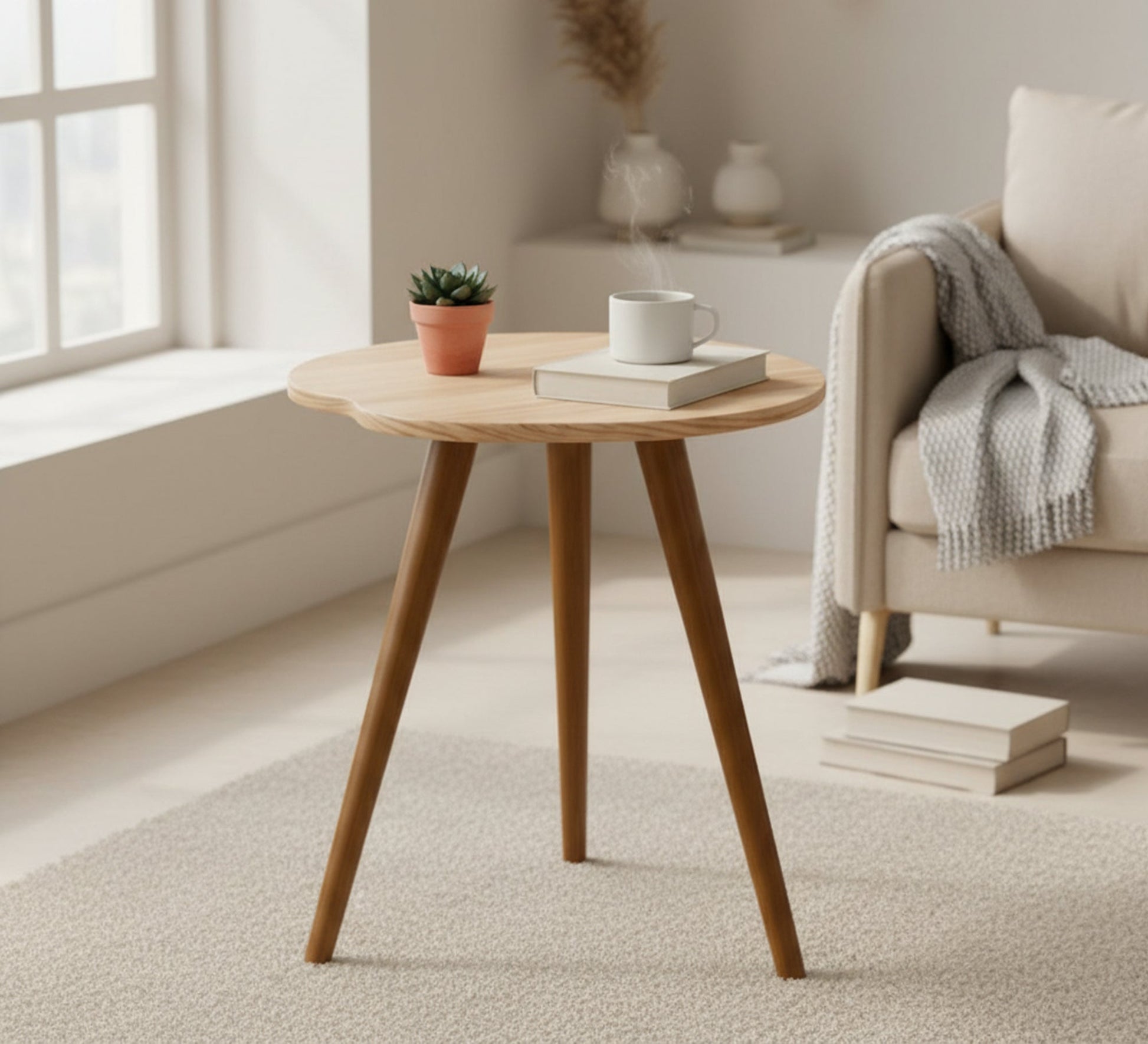 A table that combines elegance with a warm design - Vitrine Furniture - Side Tables