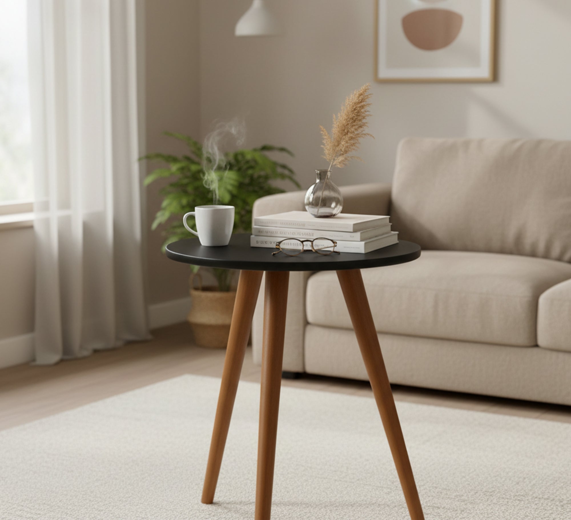 A table that combines elegance with a warm design - Vitrine Furniture - Side Tables
