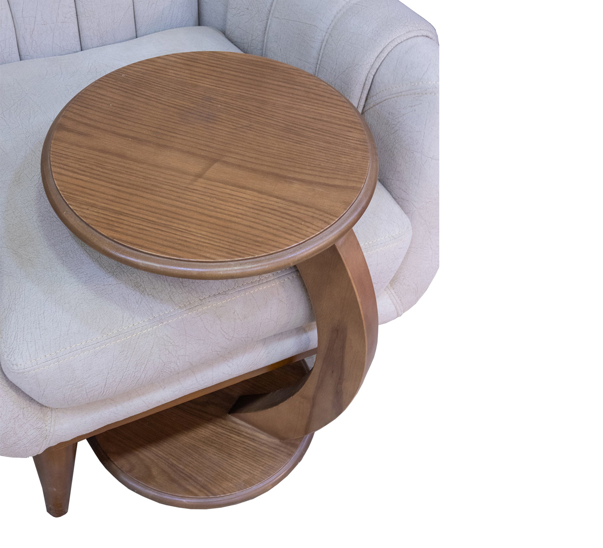 A table with artistic and functional creativity in the shape of the letter S - Vitrine Furniture - Living room Tables