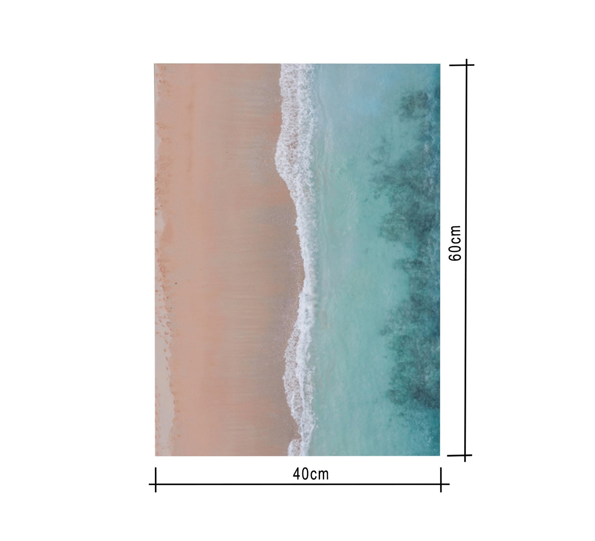 A tableau for the beauty of the waves - Vitrine Furniture - Décor