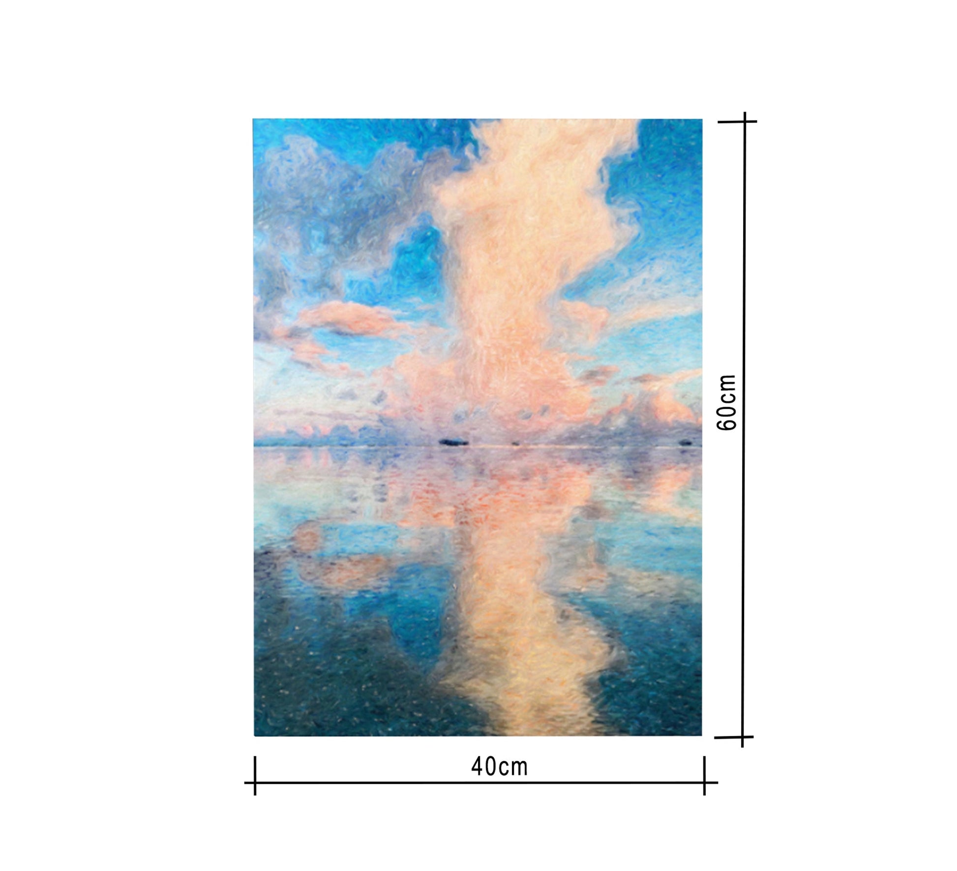 A tableau for the natural atmosphere on the sea - Vitrine Furniture - Décor