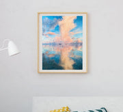 A tableau for the natural atmosphere on the sea - Vitrine Furniture - Décor