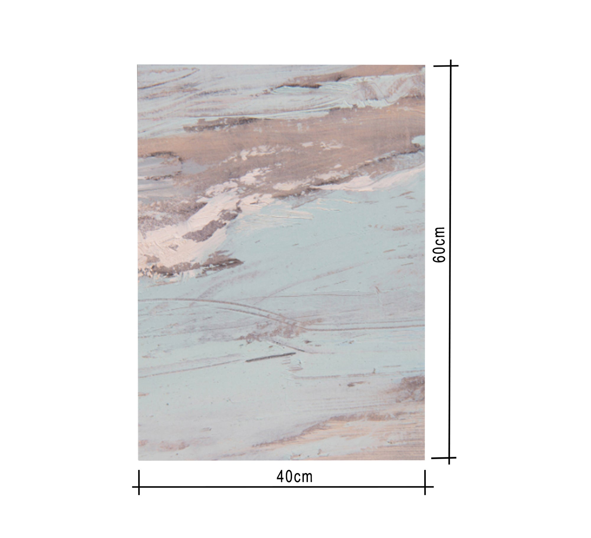 A tableau in calm colors - Vitrine Furniture - Décor