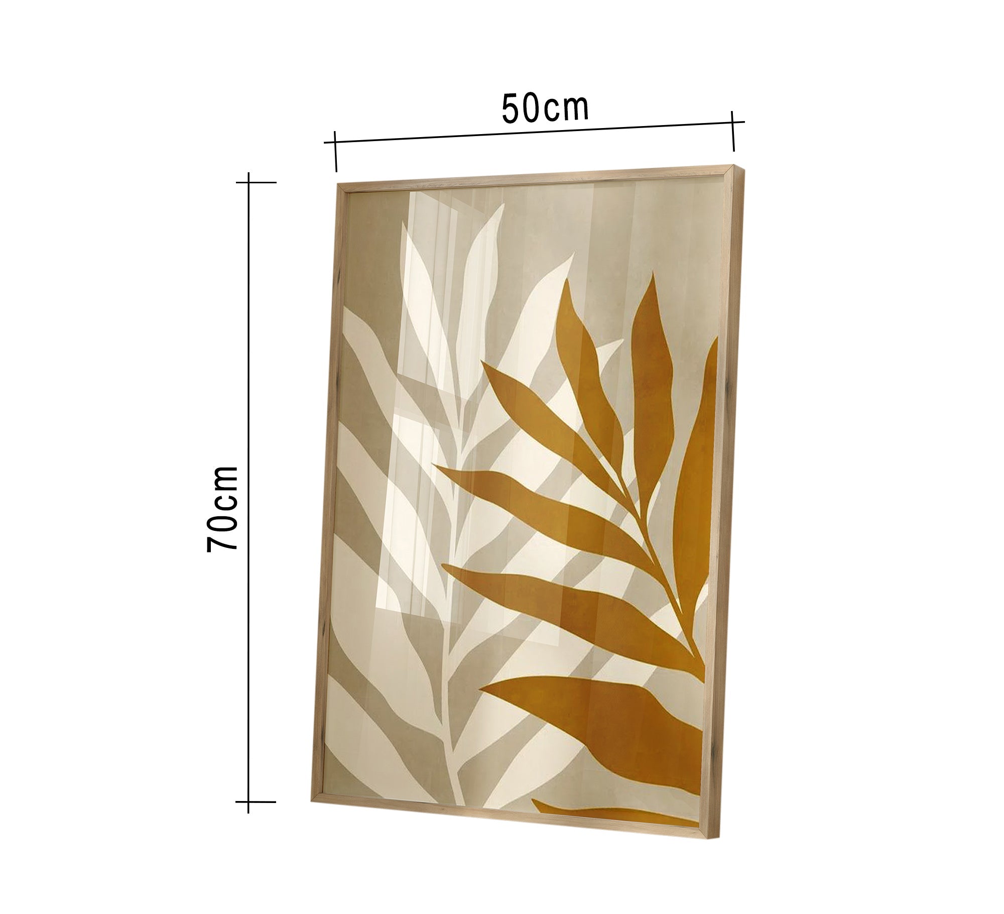 A tableau of tree branches and leaves - Vitrine Furniture - Décor