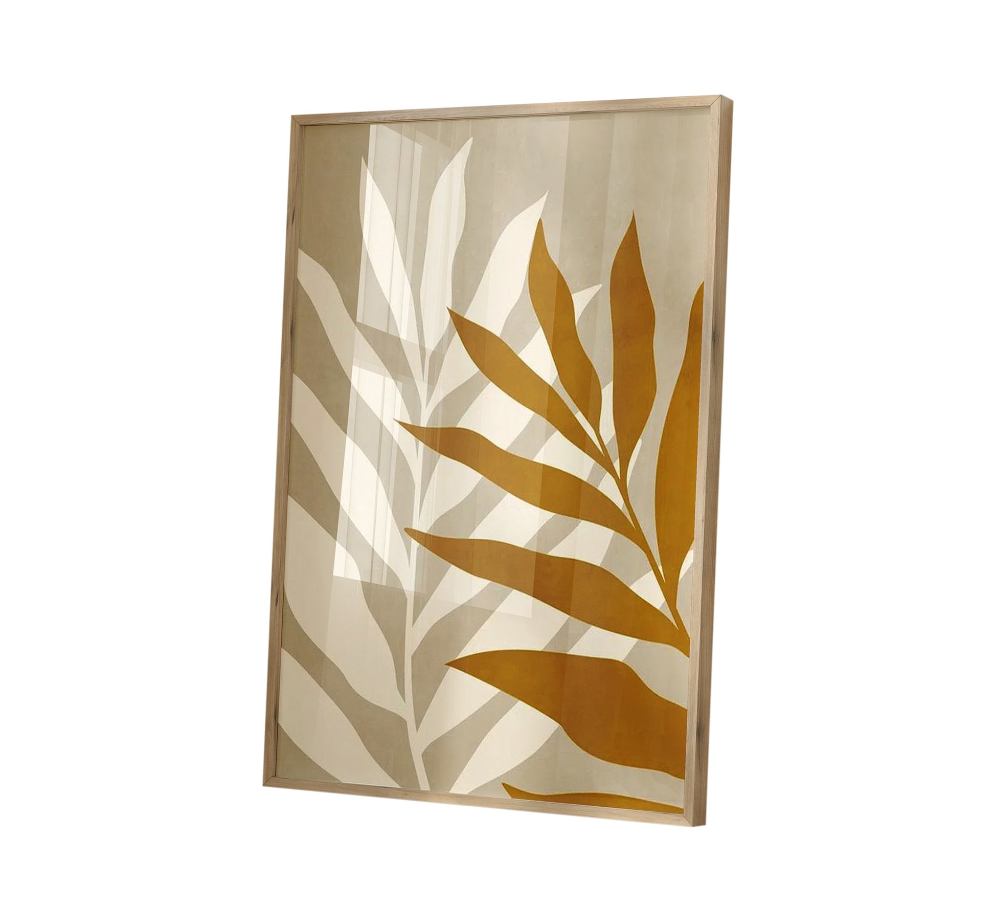 A tableau of tree branches and leaves - Vitrine Furniture - Décor