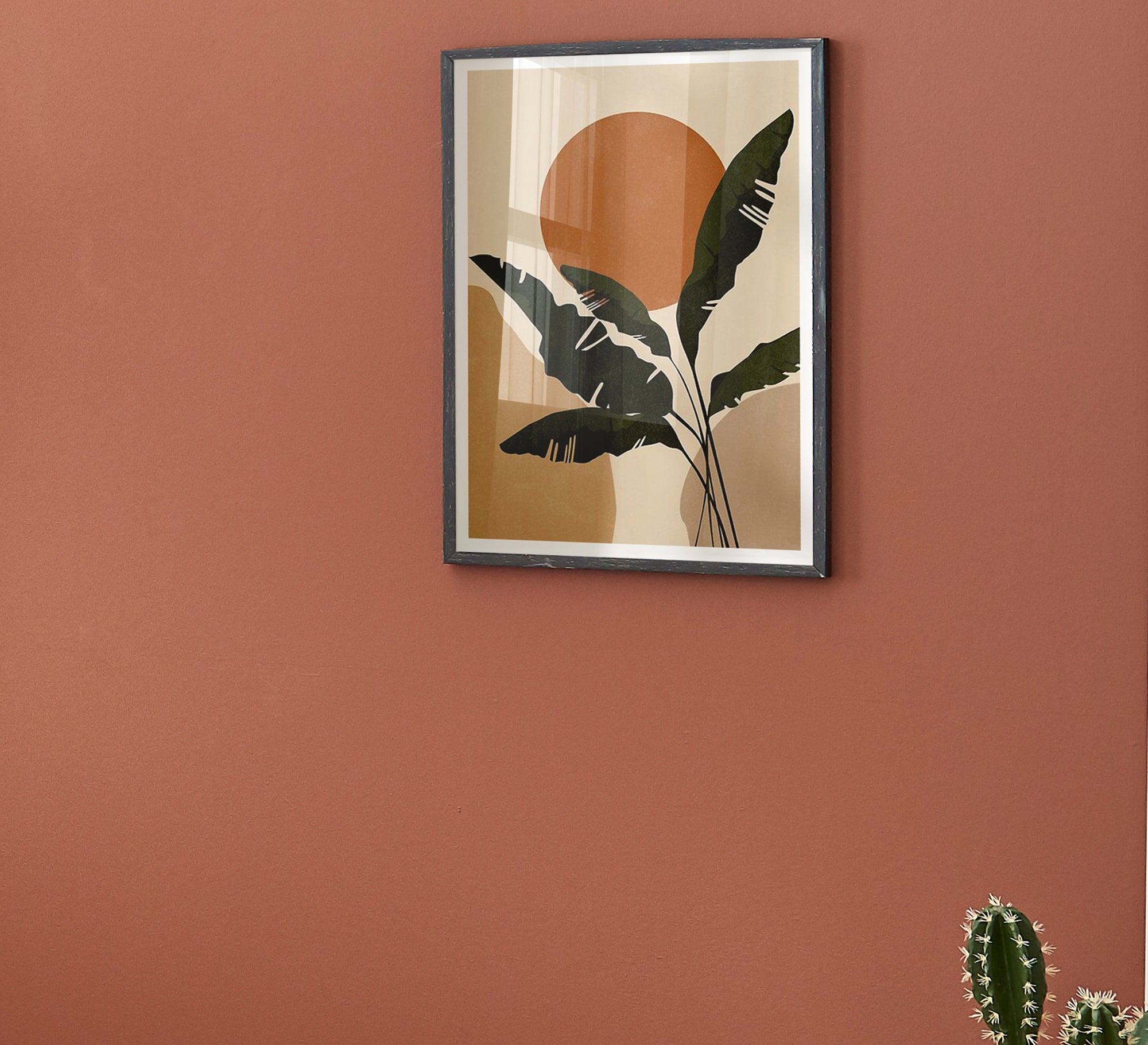 A tableau with a chic golden frame - Vitrine Furniture - Décor