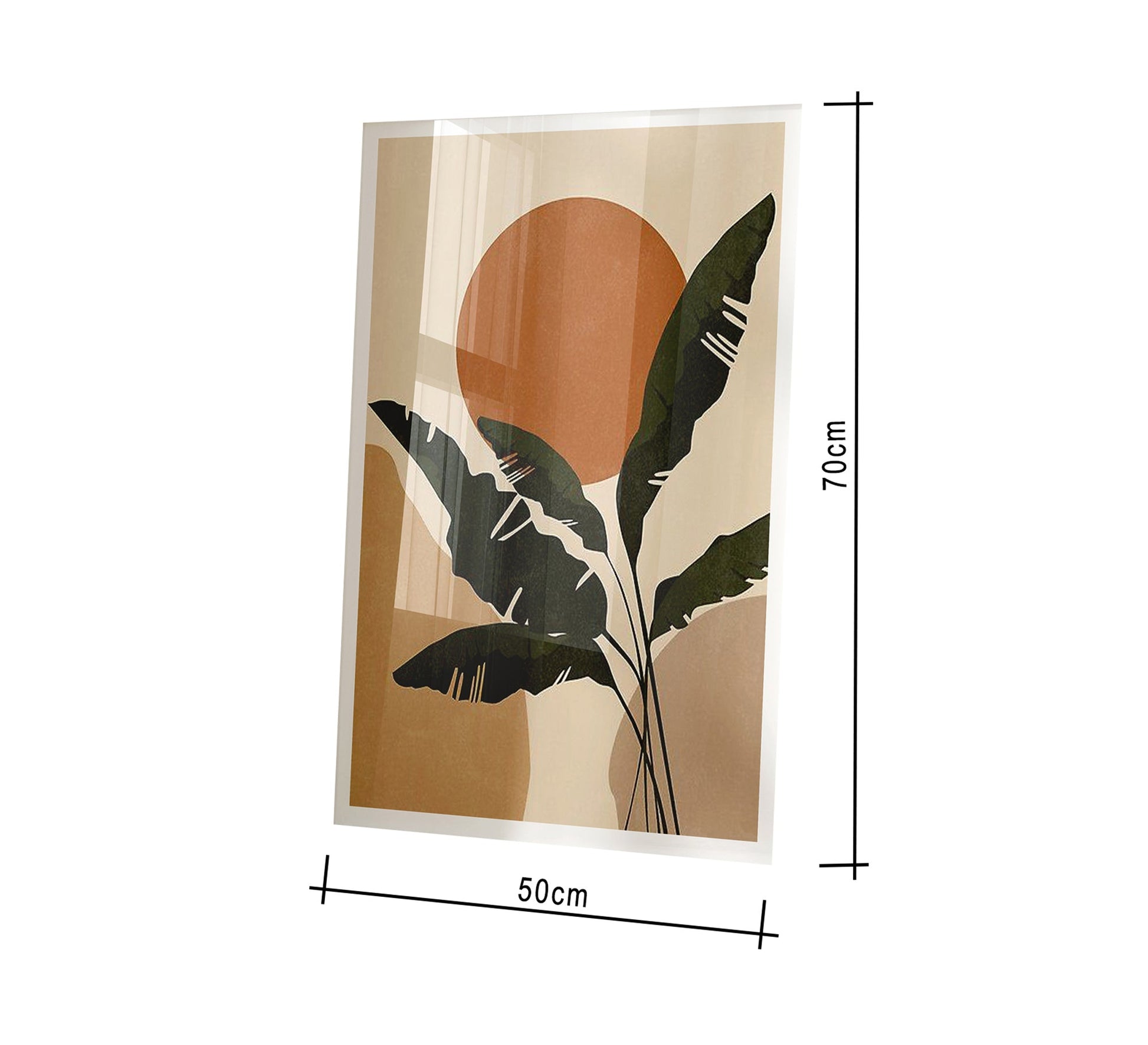 A tableau with a chic golden frame - Vitrine Furniture - Décor