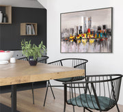 A tableau with a mixture of calm and bright colors - Vitrine Furniture - Décor