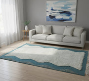 A thin, gray, rustic rug - Vitrine Furniture - Accessories