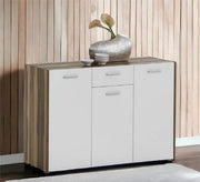 A three - leaf Shoe rack with a drawer - Vitrine Furniture - Furniture