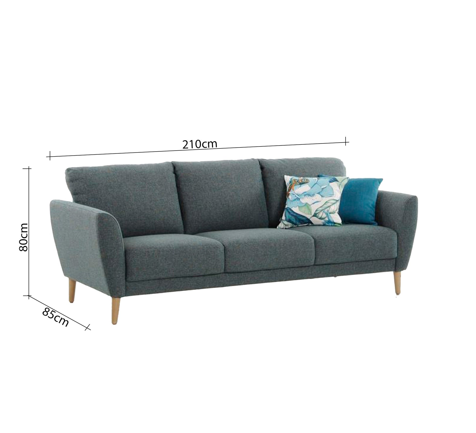 A three - seater sofa - Vitrine Furniture - Furniture