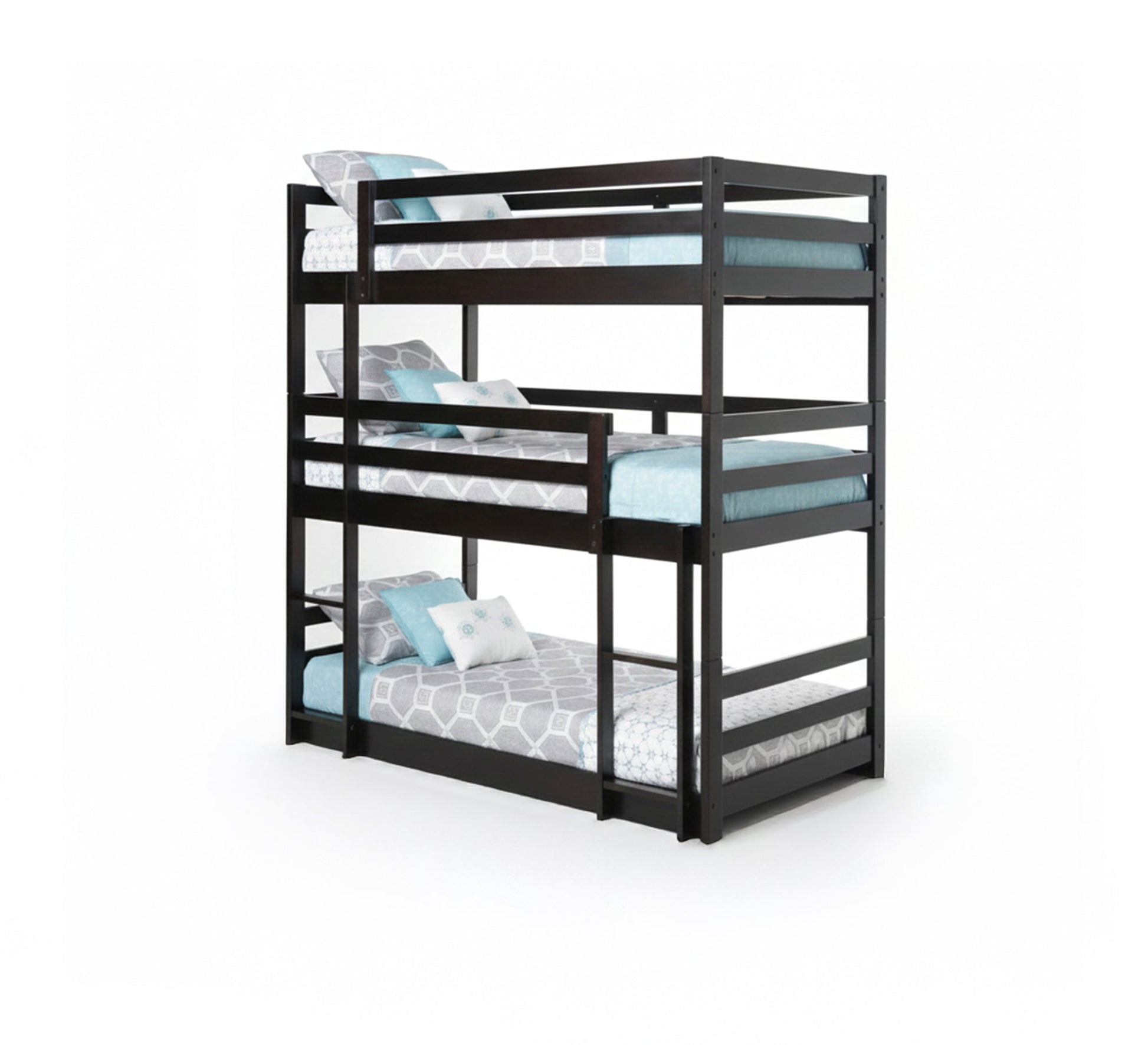 A three - tiered iron bed for a smart space - Vitrine Furniture - Furniture