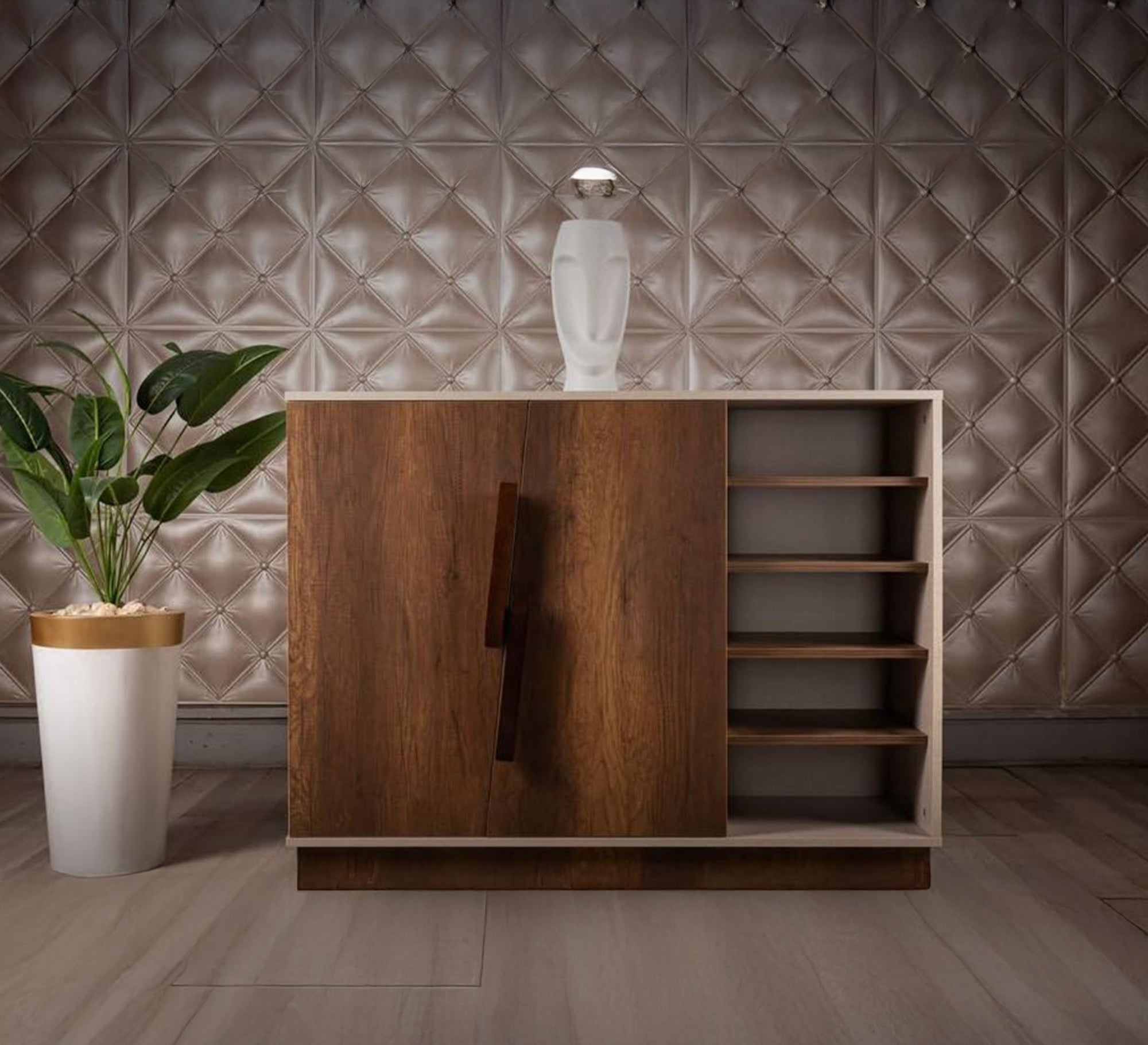 A unique shoe rack with five shelves - Vitrine Furniture - Furniture