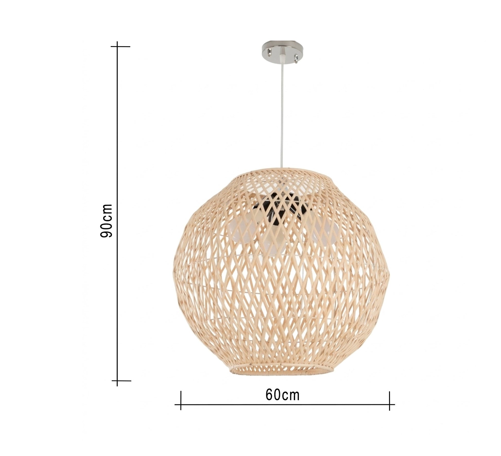 A uniquely designed, ribbed chandelier - Vitrine Furniture - Ceiling lights