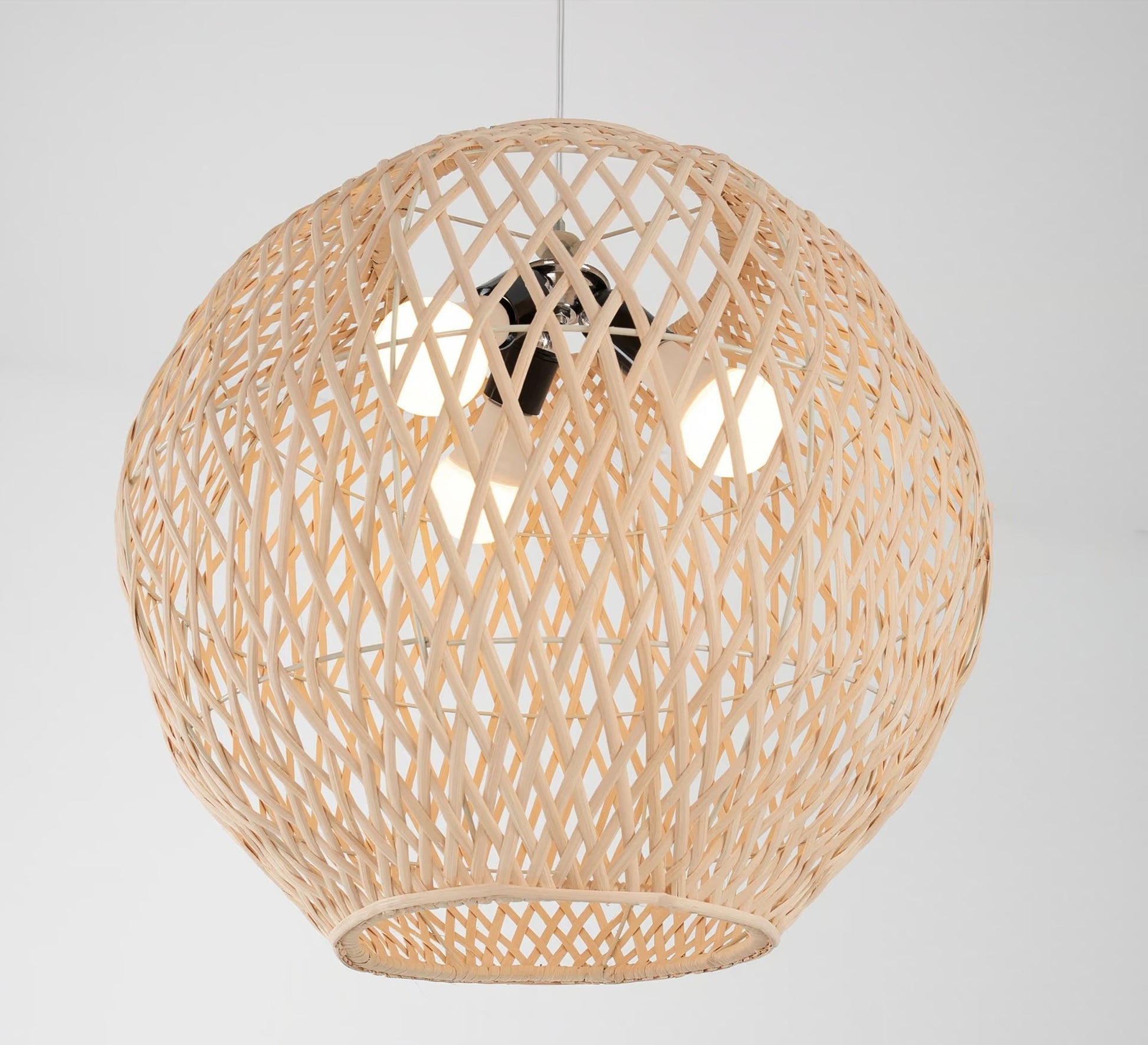 A uniquely designed, ribbed chandelier - Vitrine Furniture - Ceiling lights
