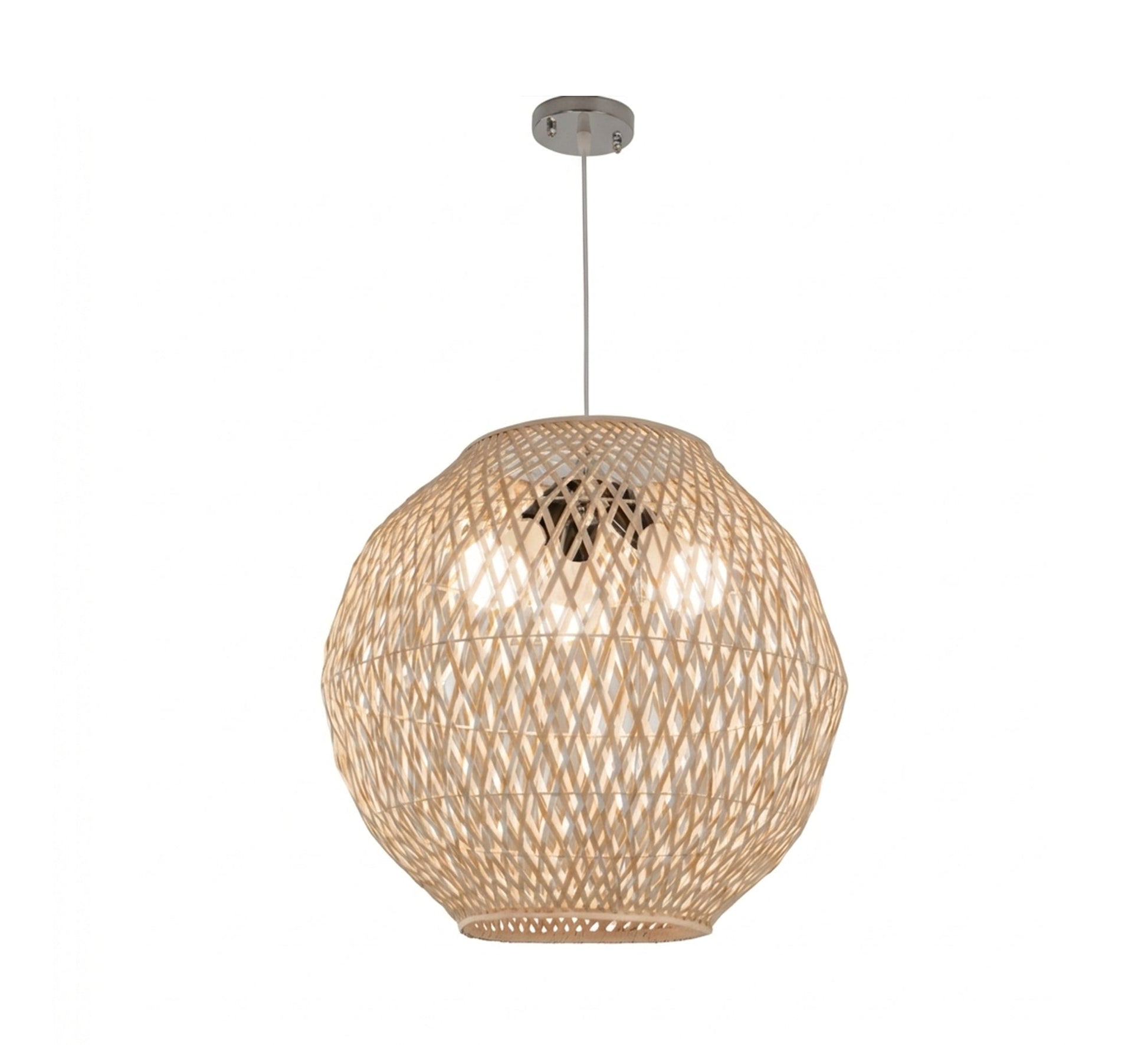A uniquely designed, ribbed chandelier - Vitrine Furniture - Ceiling lights