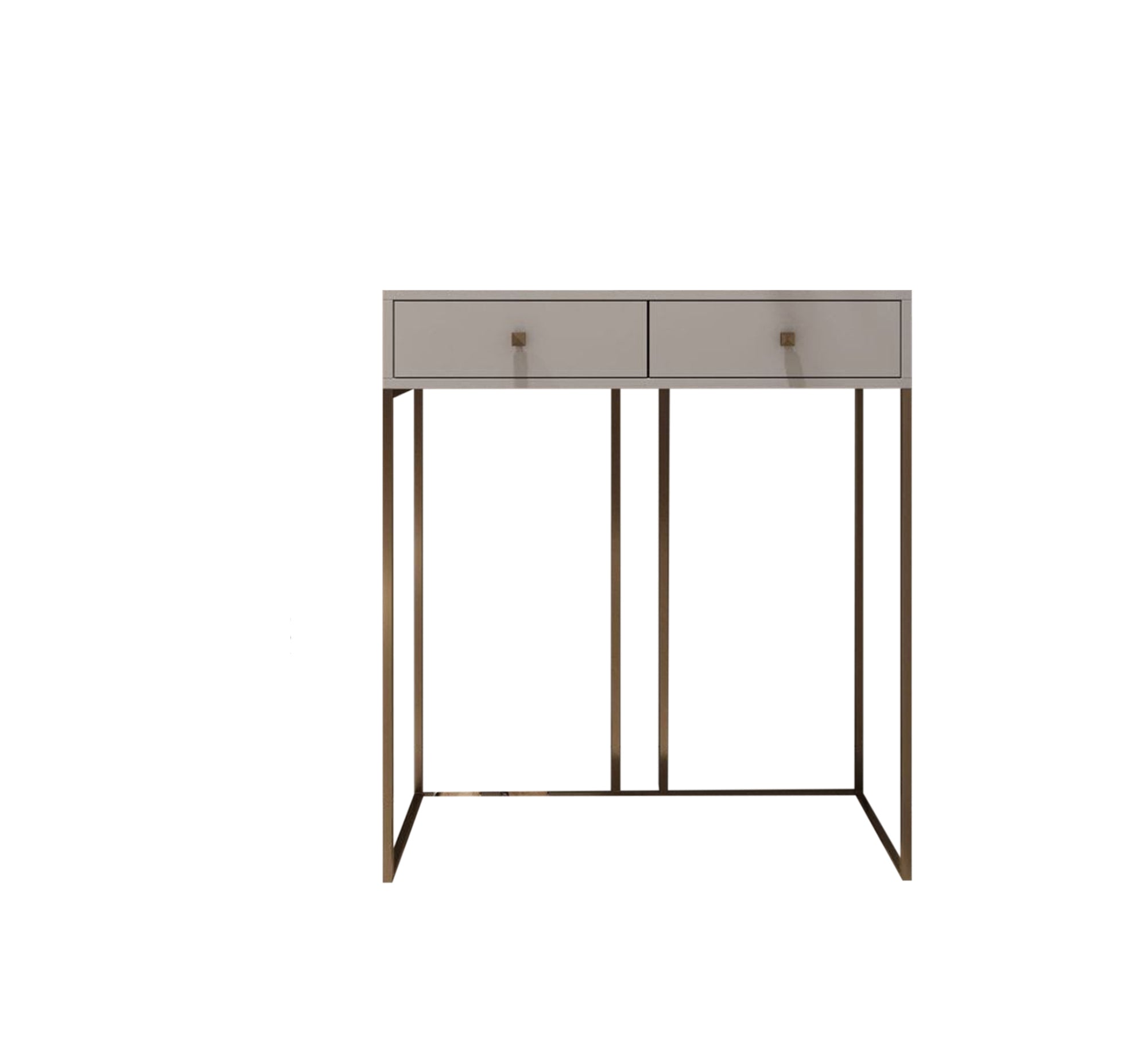 A very elegant entryway console with two drawers - Vitrine Furniture - Furniture