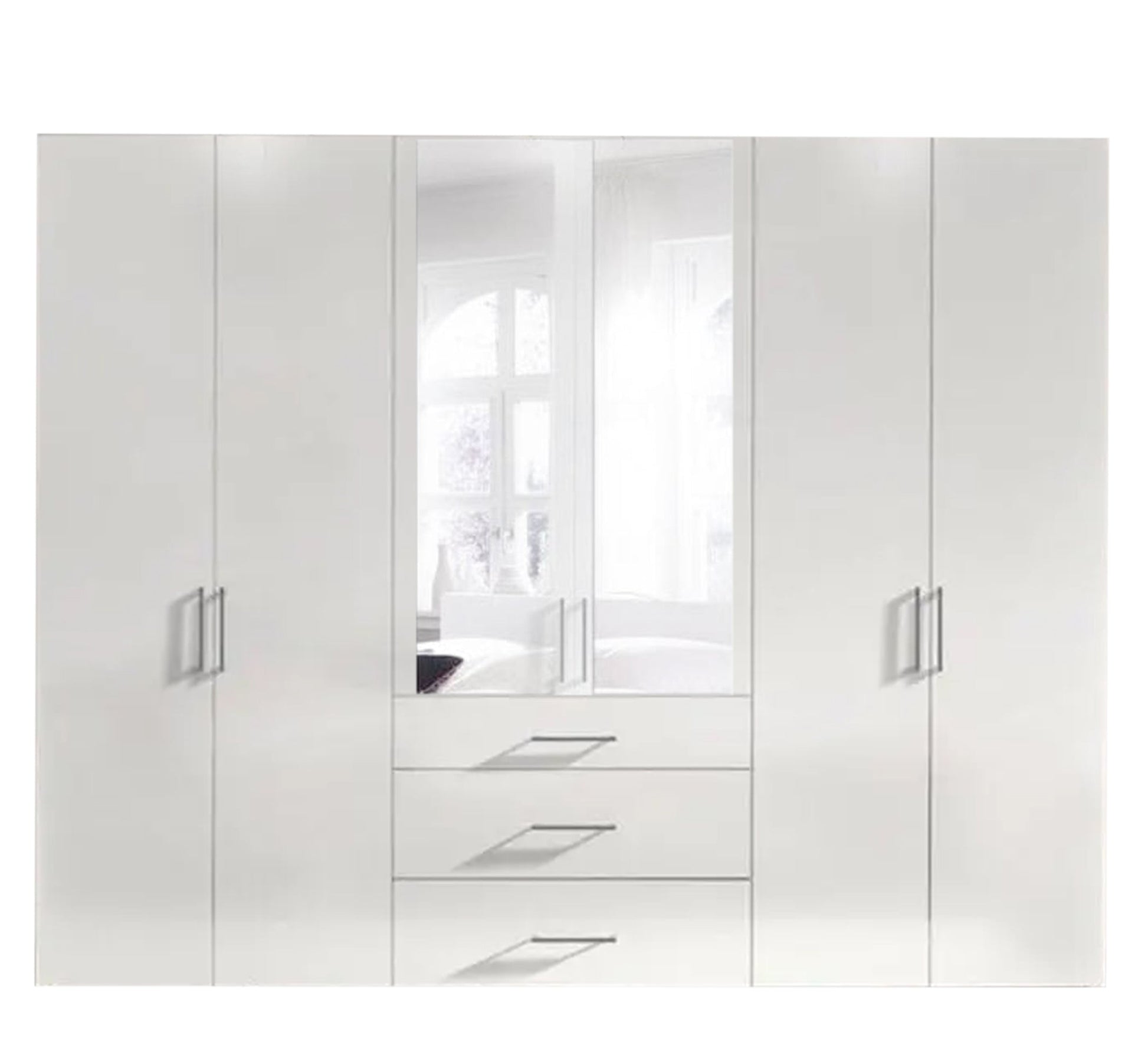 A white wardrobe with distinctive elegance - Vitrine Furniture - Furniture