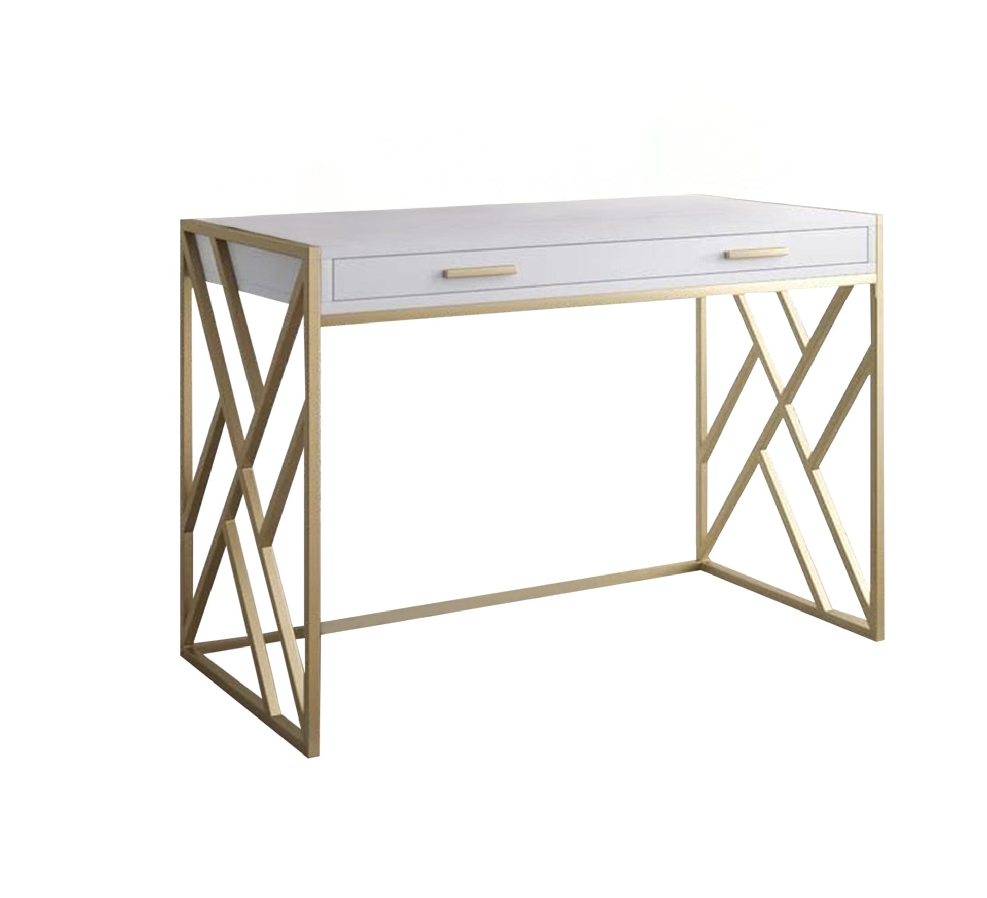 A wide entryway console with a drawer - Vitrine Furniture - Furniture