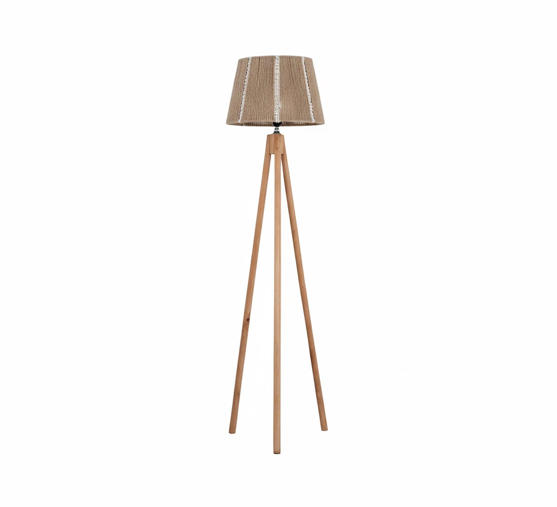 A wooden lampshade that will refresh the spirit of your room - Vitrine Furniture - Floor lamps