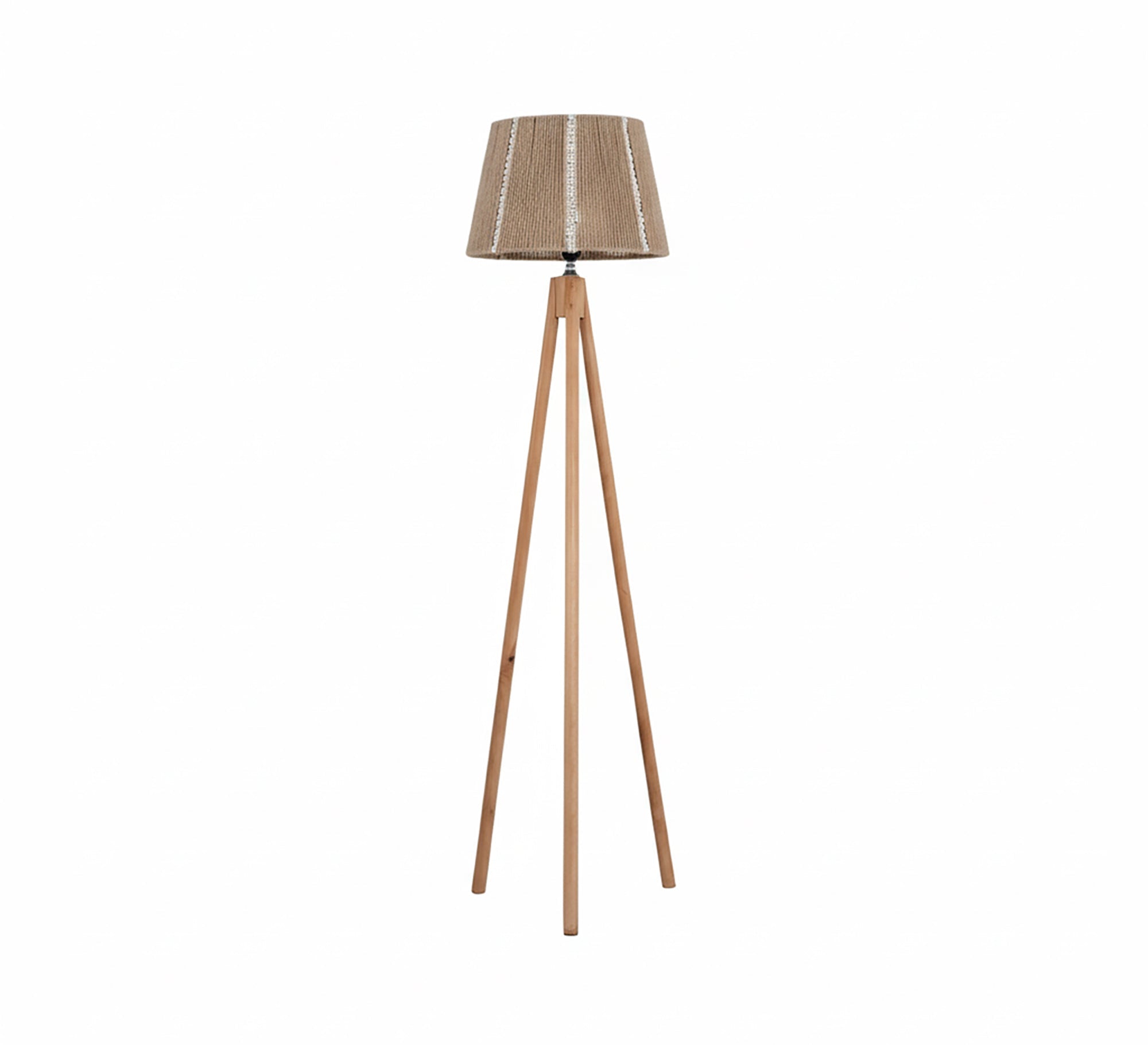 A wooden lampshade that will refresh the spirit of your room - Vitrine Furniture - Floor lamps