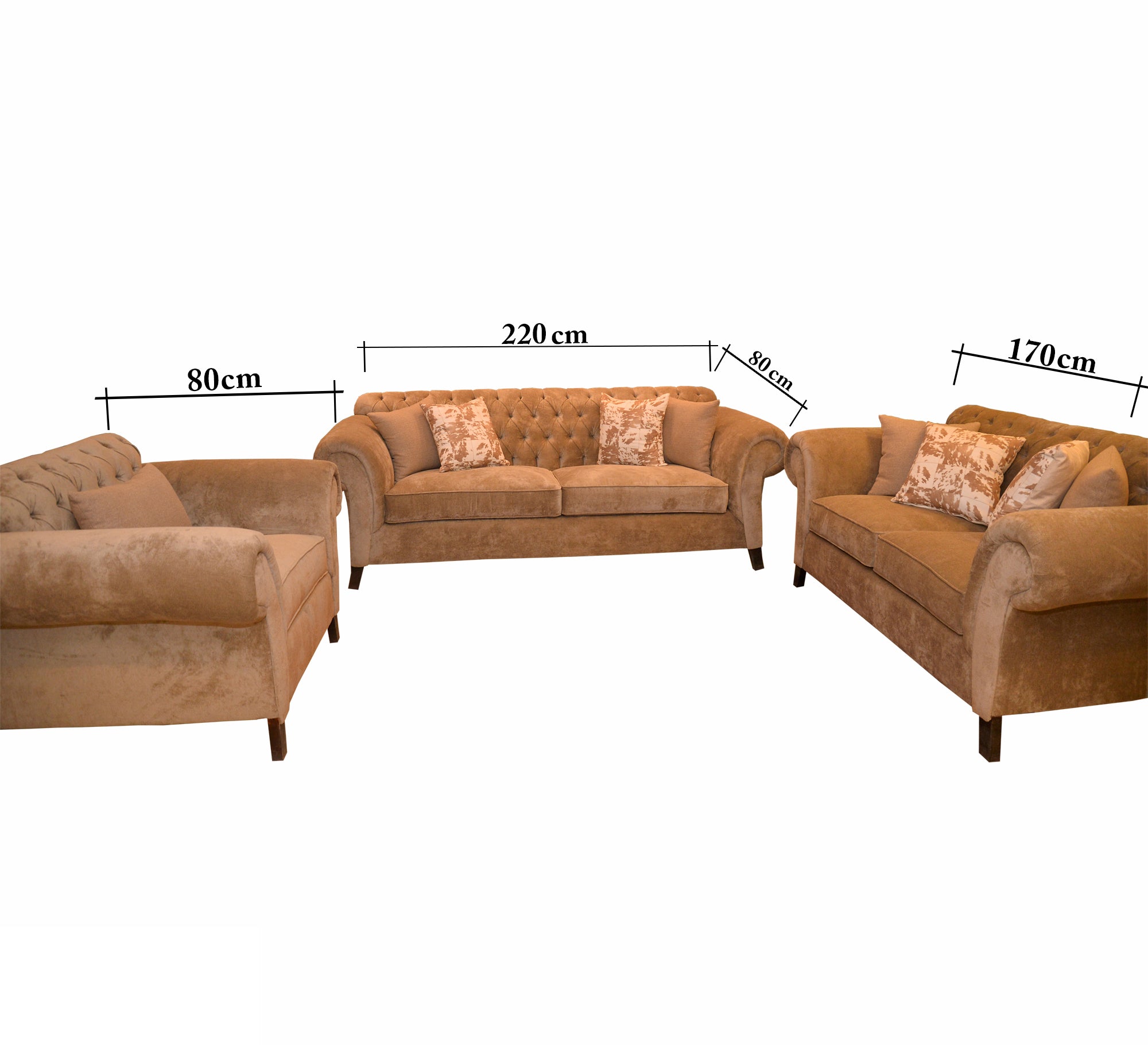 An American salon capotene back - Vitrine Furniture - Salon Sets