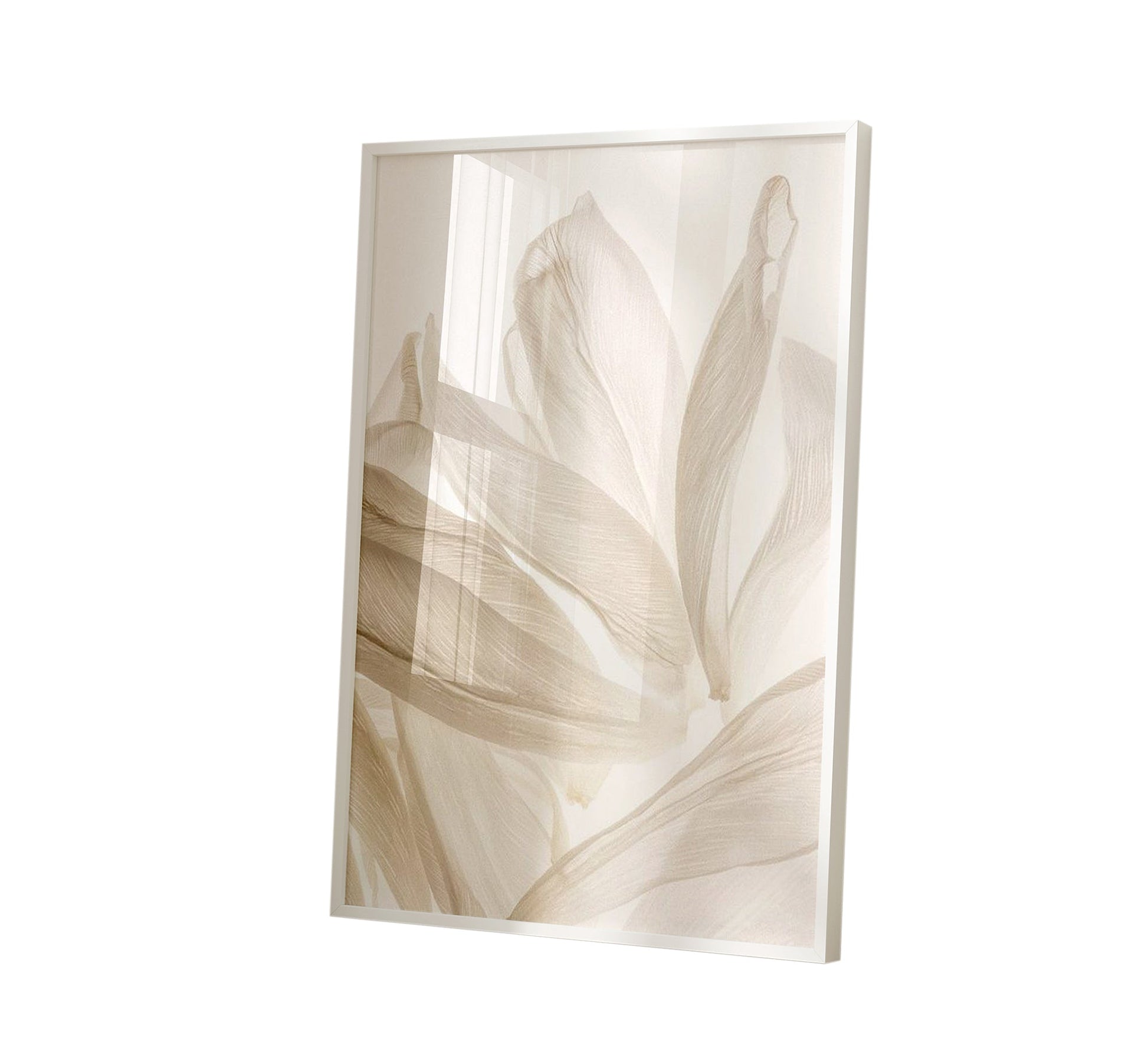 An artistic painting in dreamy colors and a white frame - Vitrine Furniture - Décor