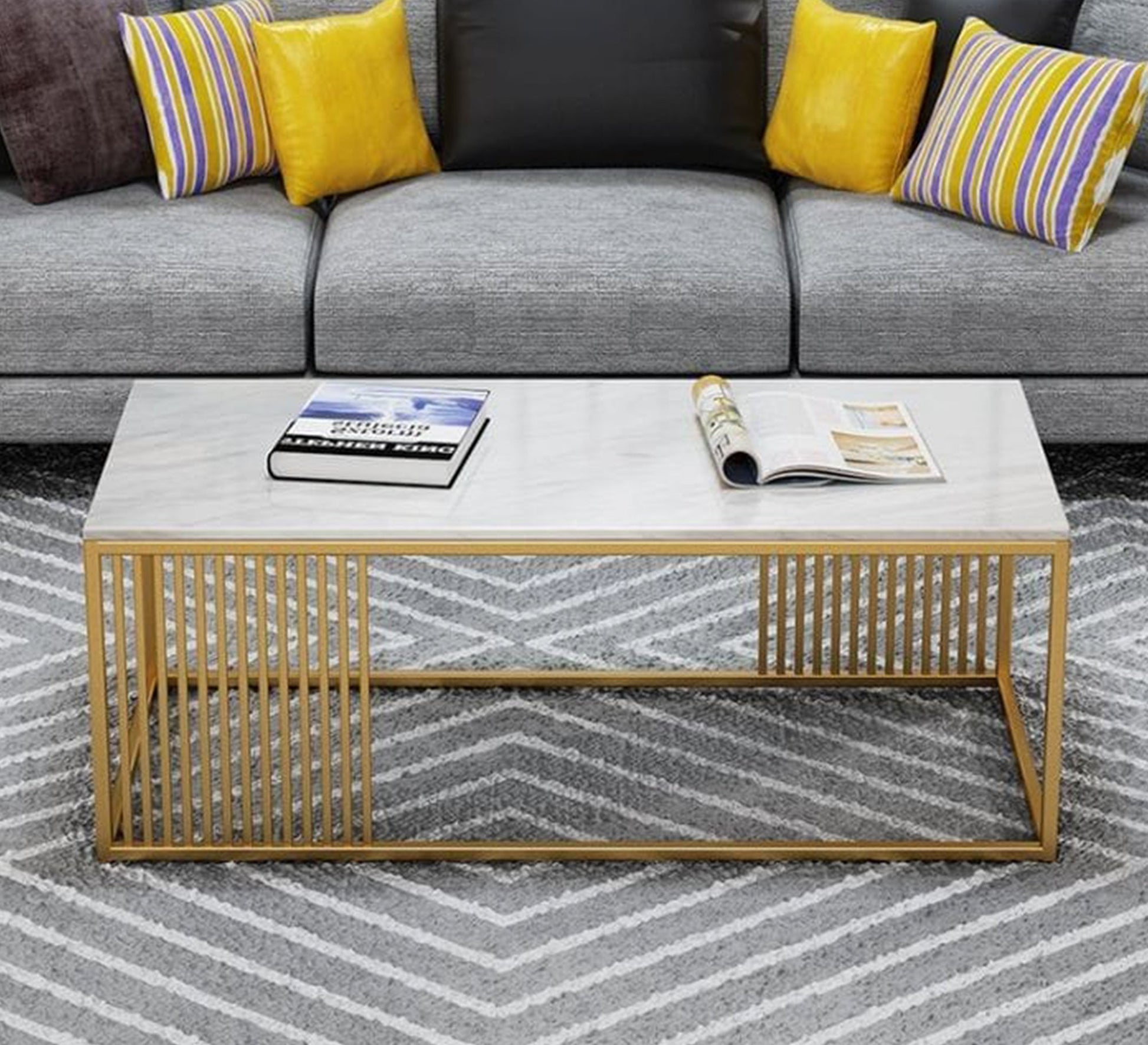 An attractive decorative rectangular table - Vitrine Furniture - Furniture