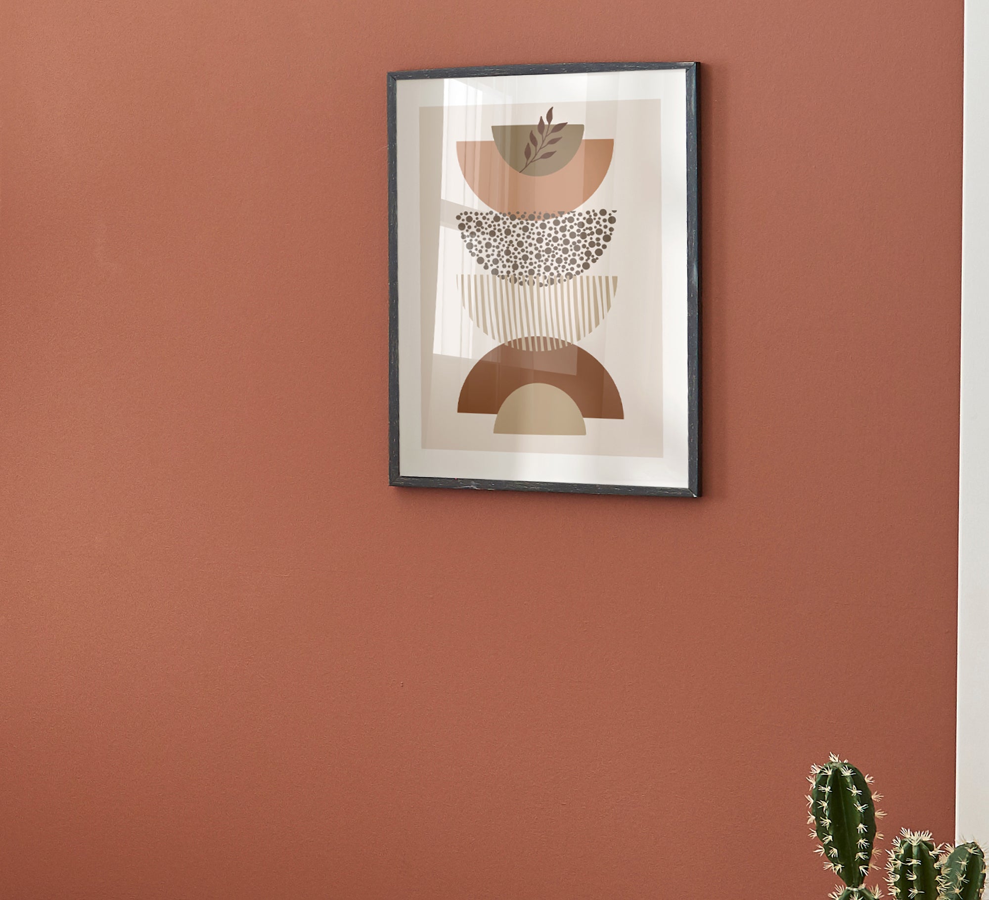 An exceptional artistic painting - Vitrine Furniture - Décor