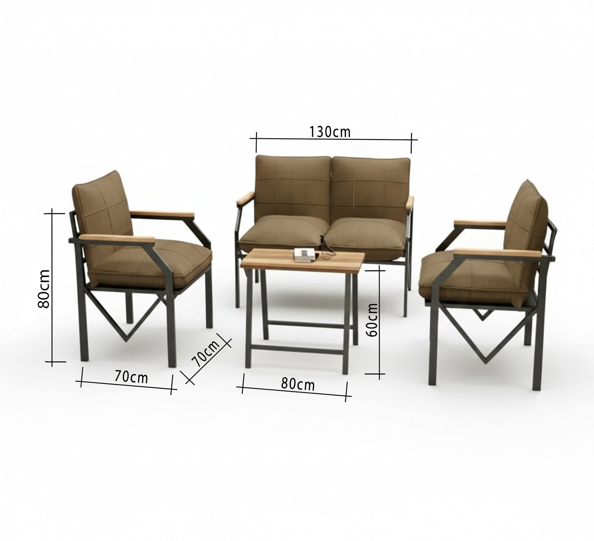 An outdoor seating set that brings the ambiance of nature - Vitrine Furniture - Outdoor Products