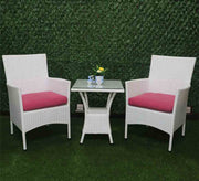 An outdoor seating set with a square table - Vitrine Furniture - Outdoor Products