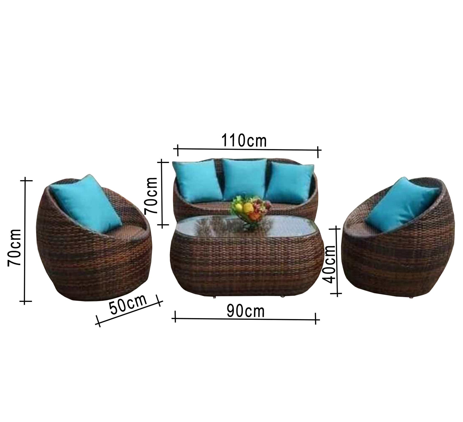 An outdoor seating set with an exceptional design - Vitrine Furniture - Outdoor Products