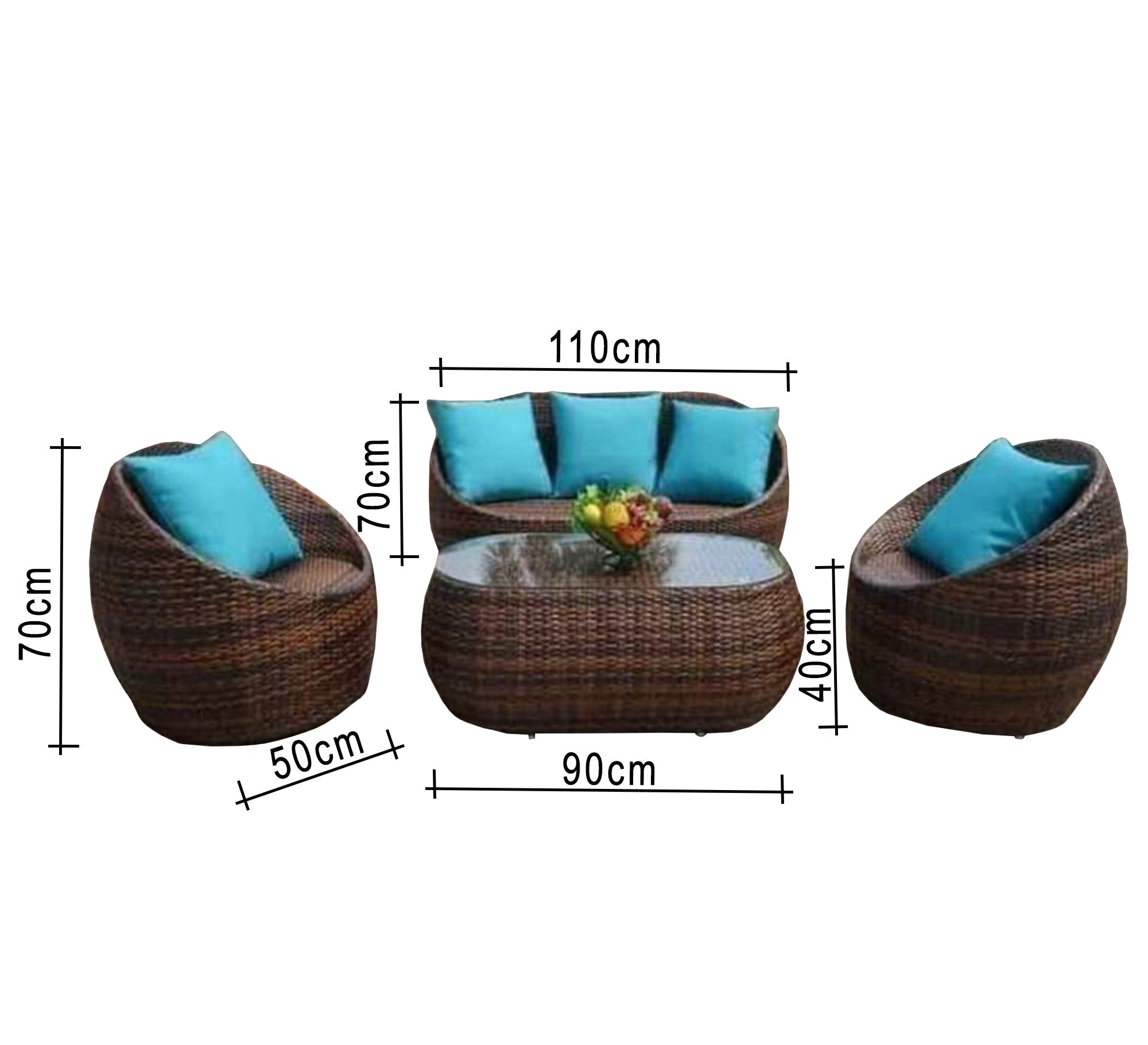 An outdoor seating set with an exceptional design - Vitrine Furniture - Outdoor Products