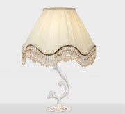 Antique beaded table lamp - Vitrine Furniture - Lighting