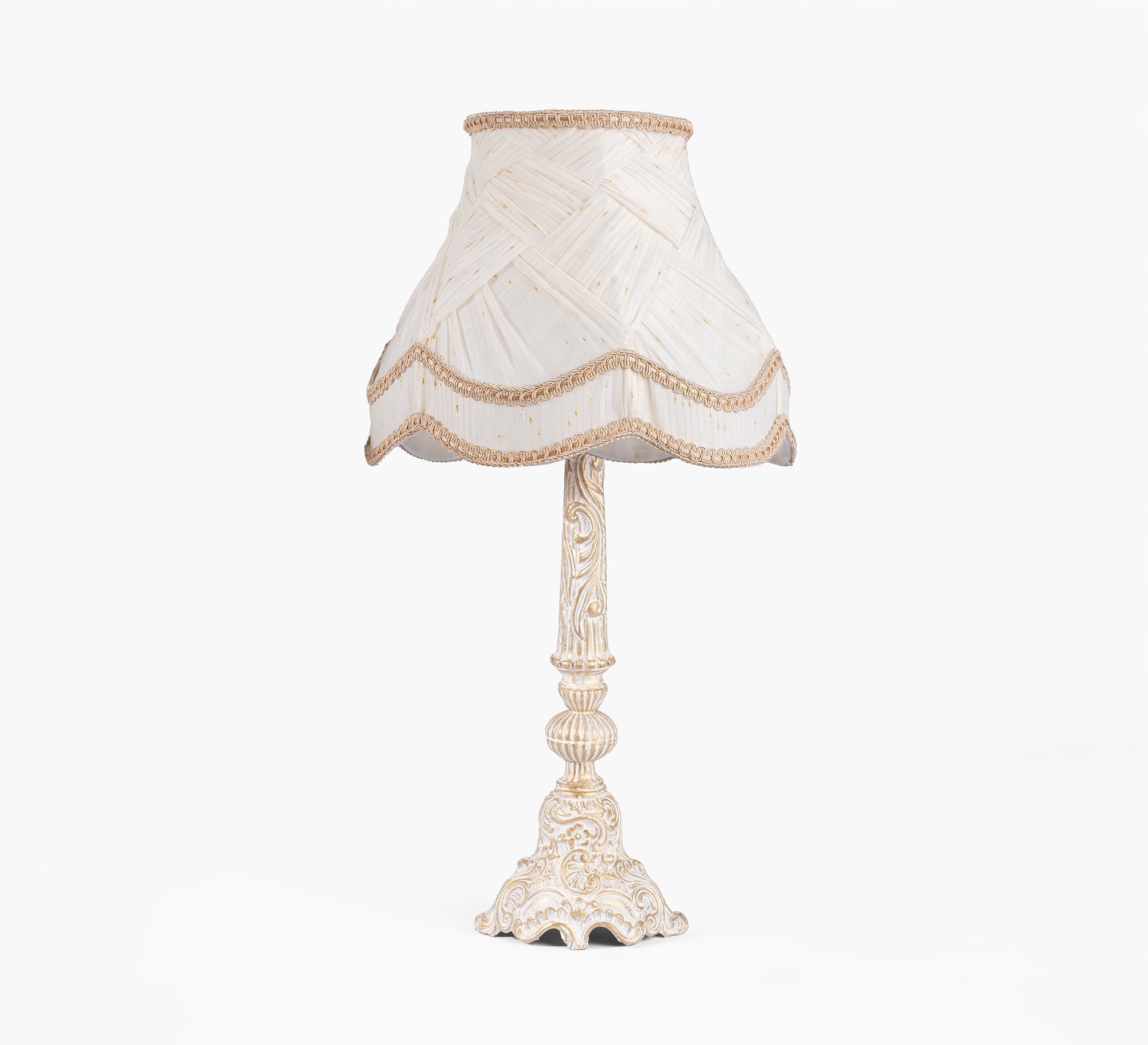 Antique ivory table lamp - Vitrine Furniture - Lighting